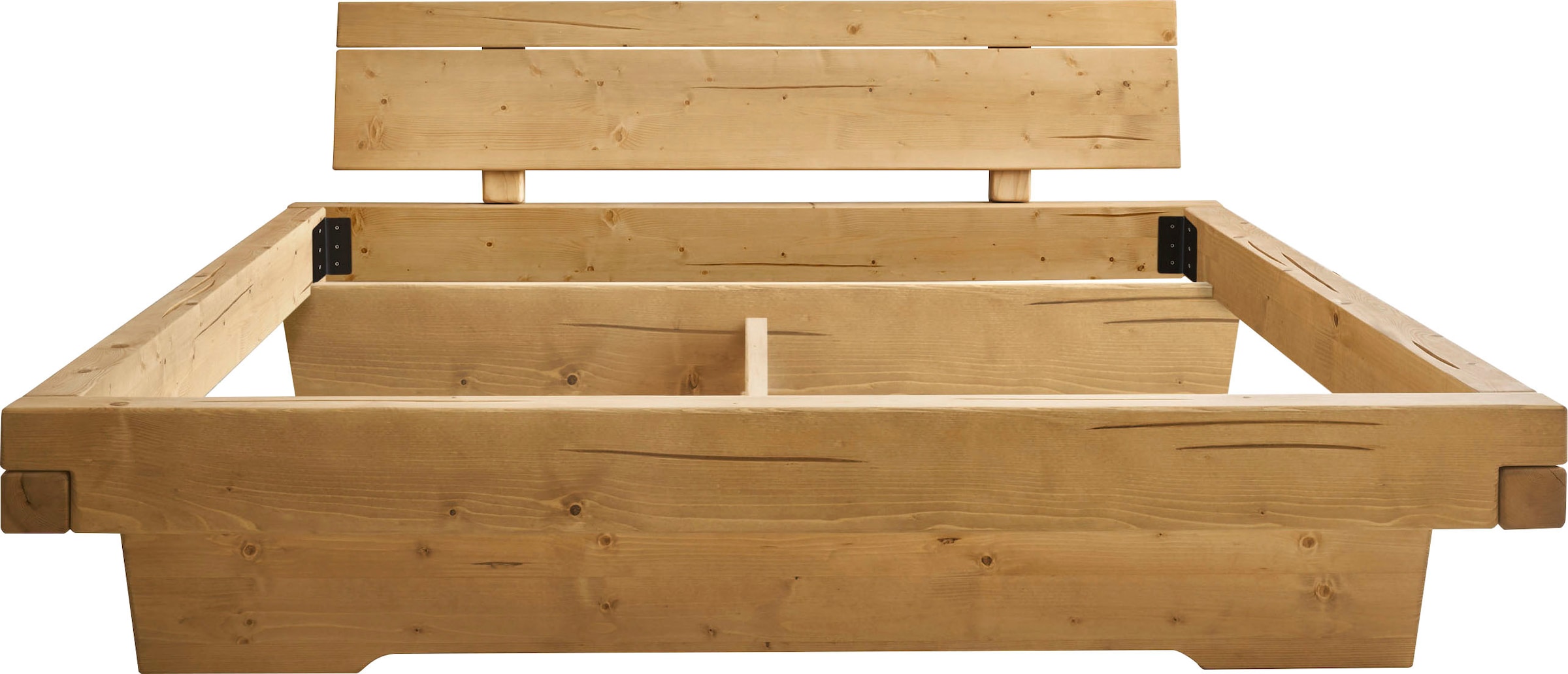Schlafkontor Massivholzbett »Rusa«, Fichte in 180x200 cm, optional mit Bettschubkästen erhältlich