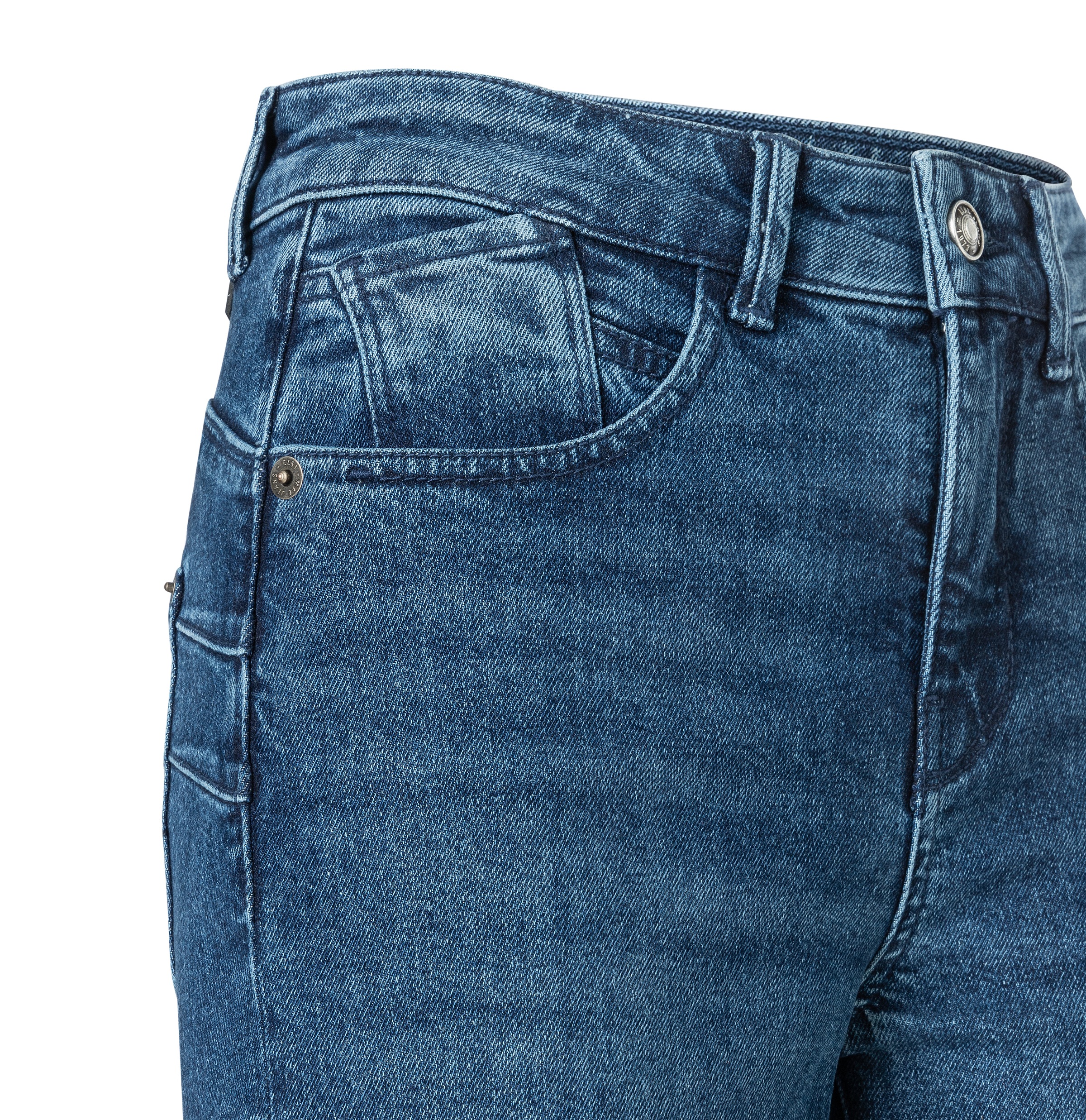 MAC Jerseyhose »Shirt-Hose Palazzo Cropped«