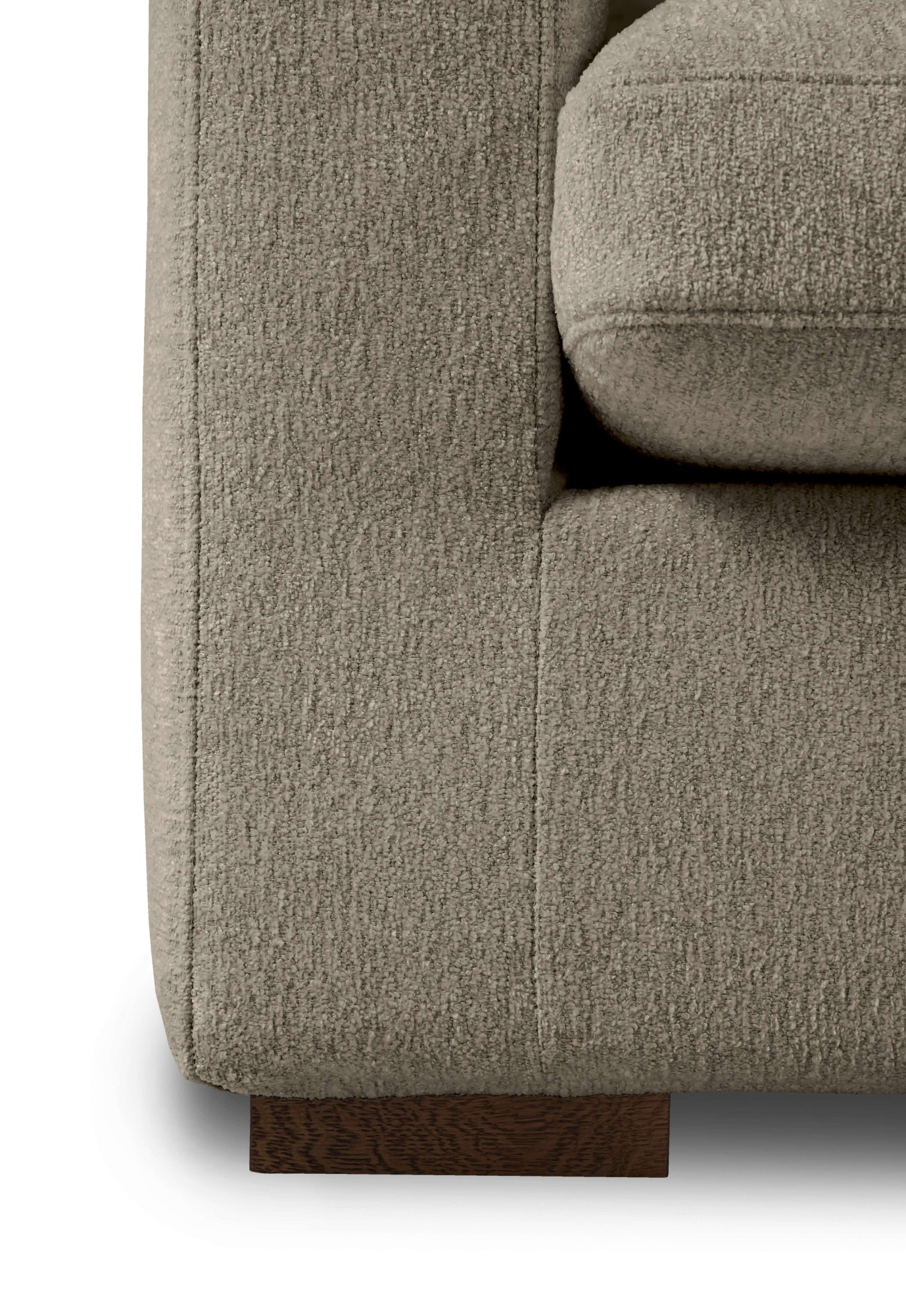 Home affaire Ecksofa »Coray«, Breite 266 cm, extra weich und kuschelig, mit Federn und Daunen