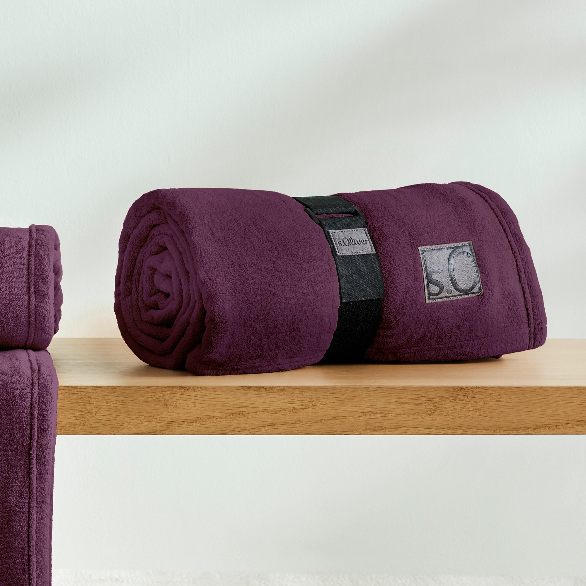 s.Oliver Wohndecke »s.Oliver Decke Kuschelsoft«, 150 x 200 cm (Breite x Län günstig online kaufen