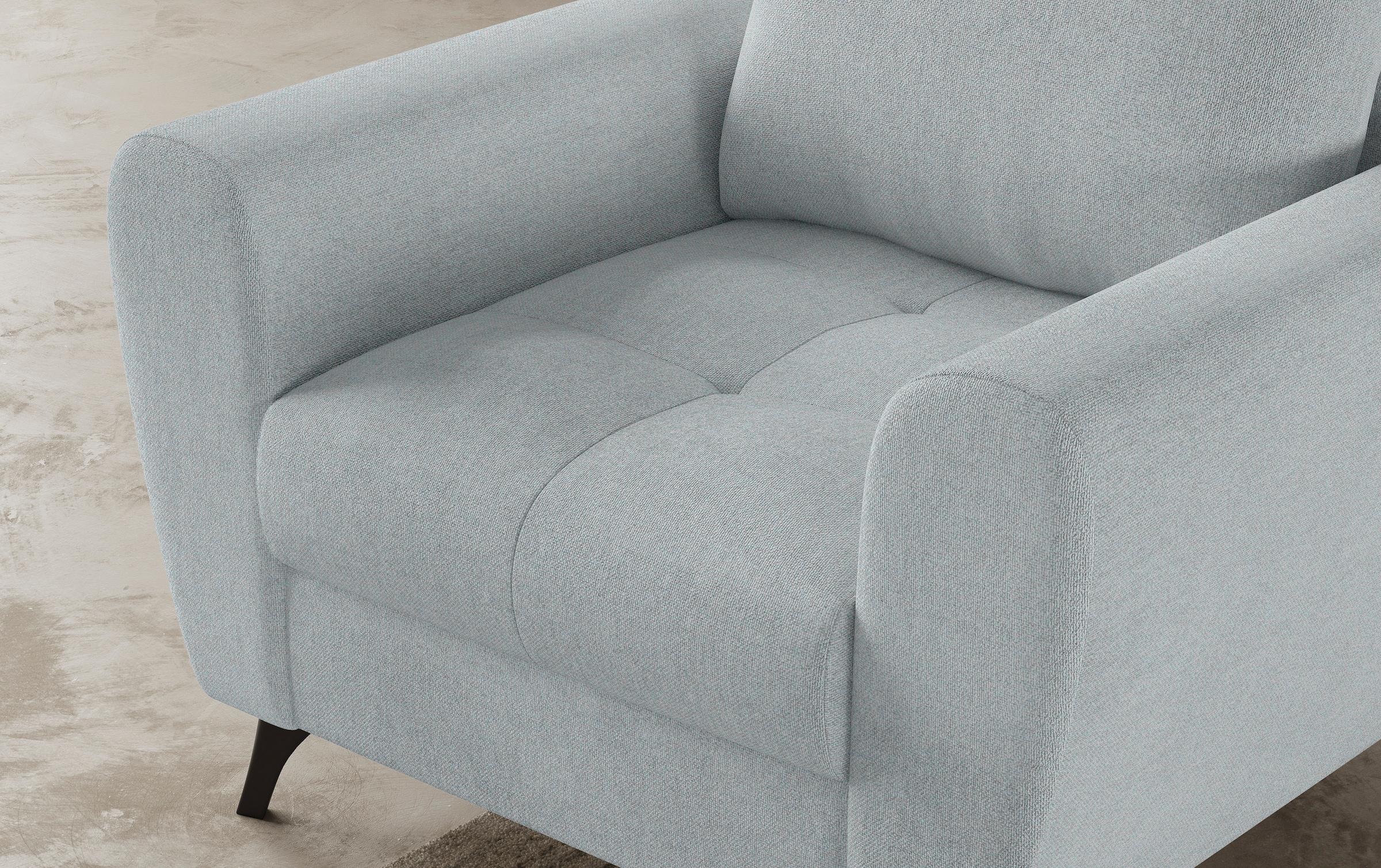 Mr. Couch Sessel »Blackburn II«, Passend zu der Garnitur, mit Kaltschaumpolsterung bis 140 kg belastbar
