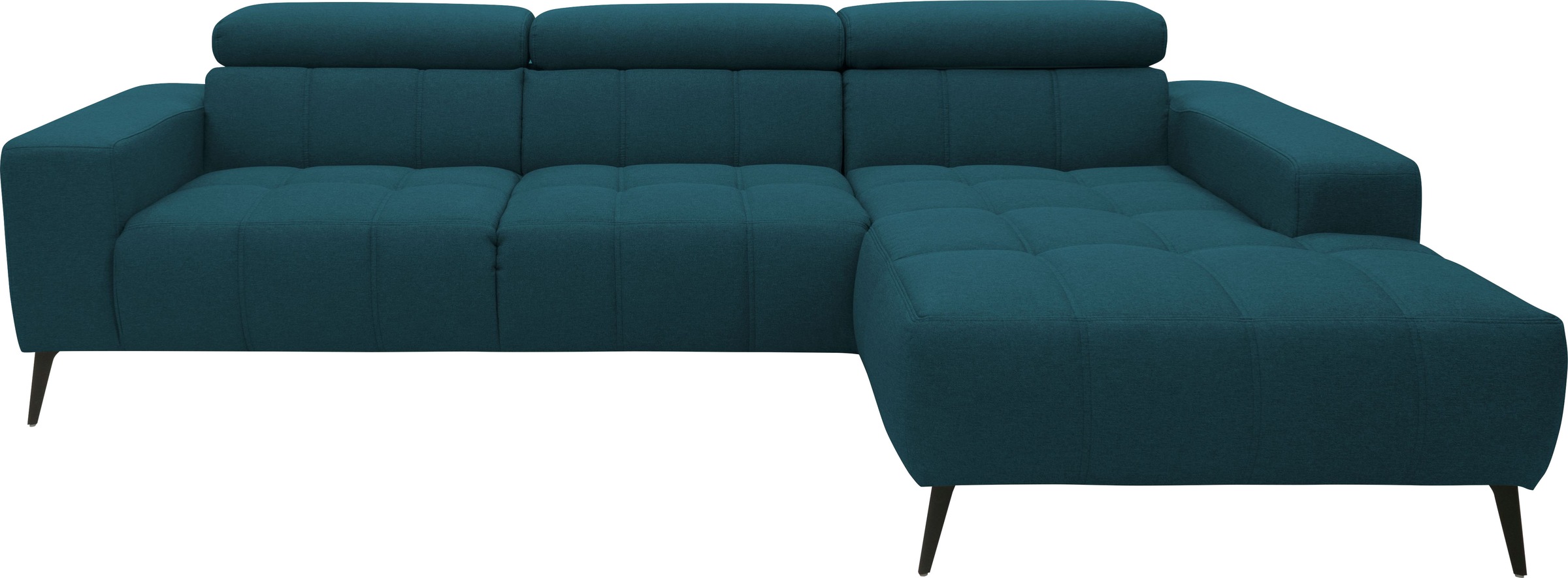 DOMO collection Ecksofa »Trento L-Form, mit Kufenfuß oder Einzelfuß«, wahlw günstig online kaufen