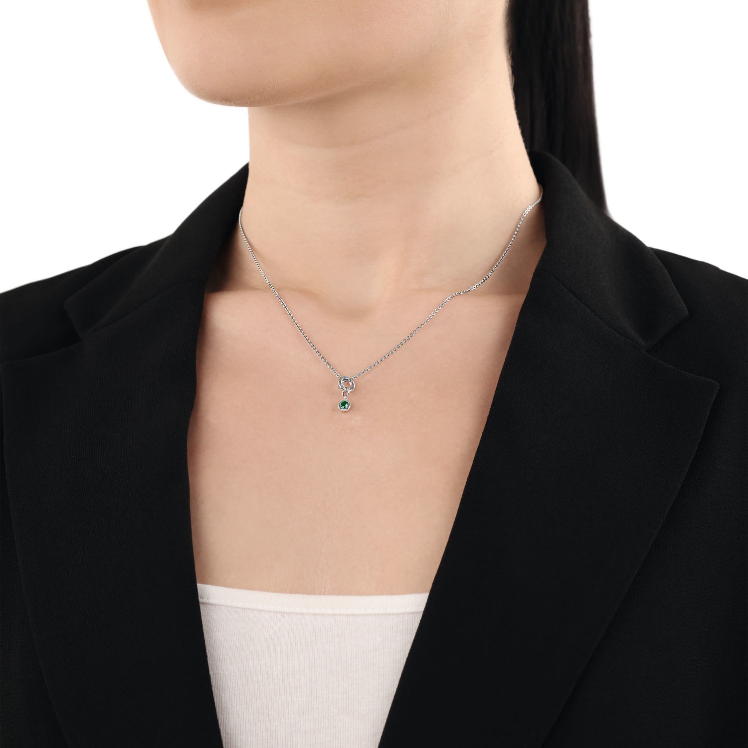 Amor Charm-Einhänger »Geburtsstein« mit Zirkonia (synth.) oder Stein (synth.)