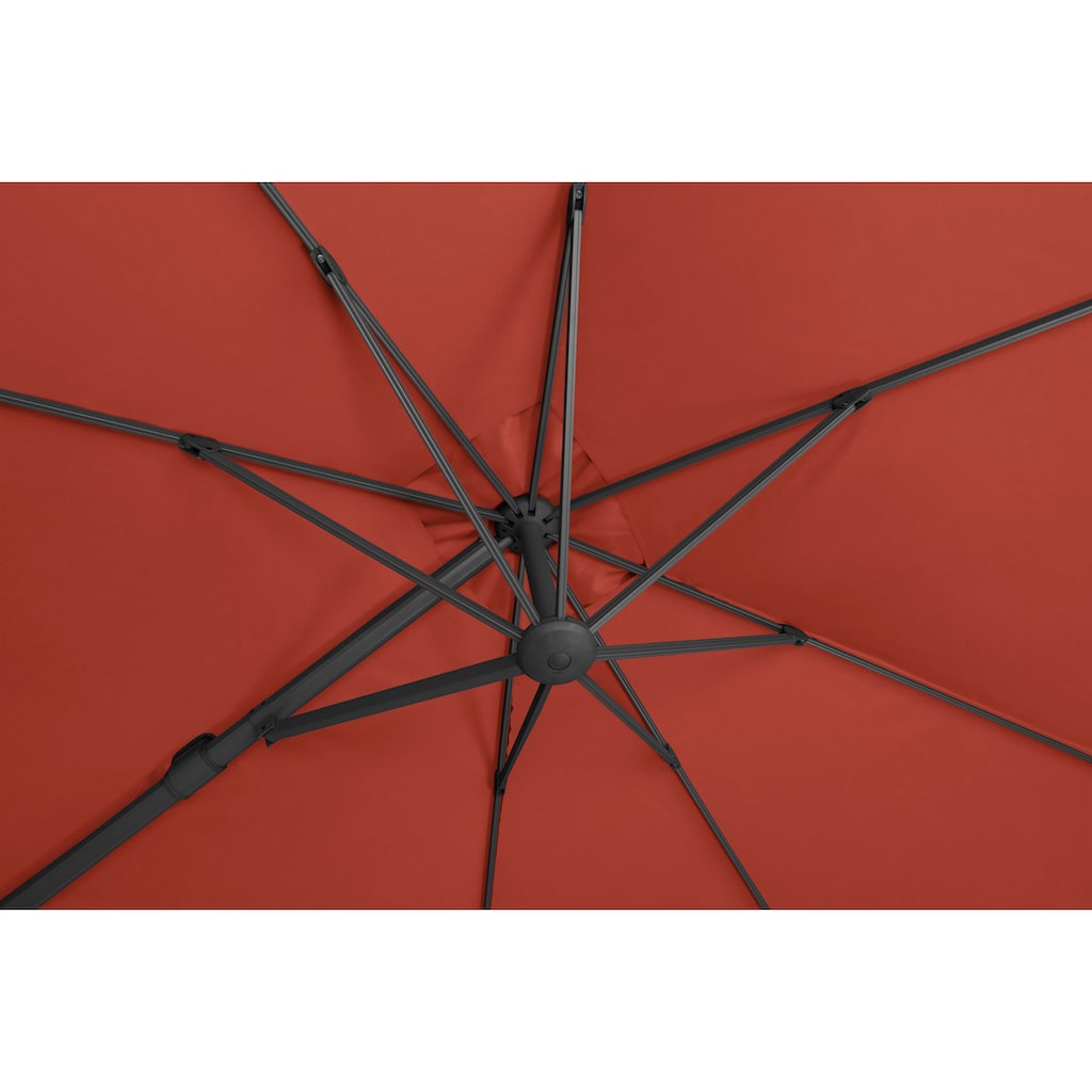 garten gut Sonnenschirm »Big Roma«, mit Schirmständer ohne Platten, neigbar