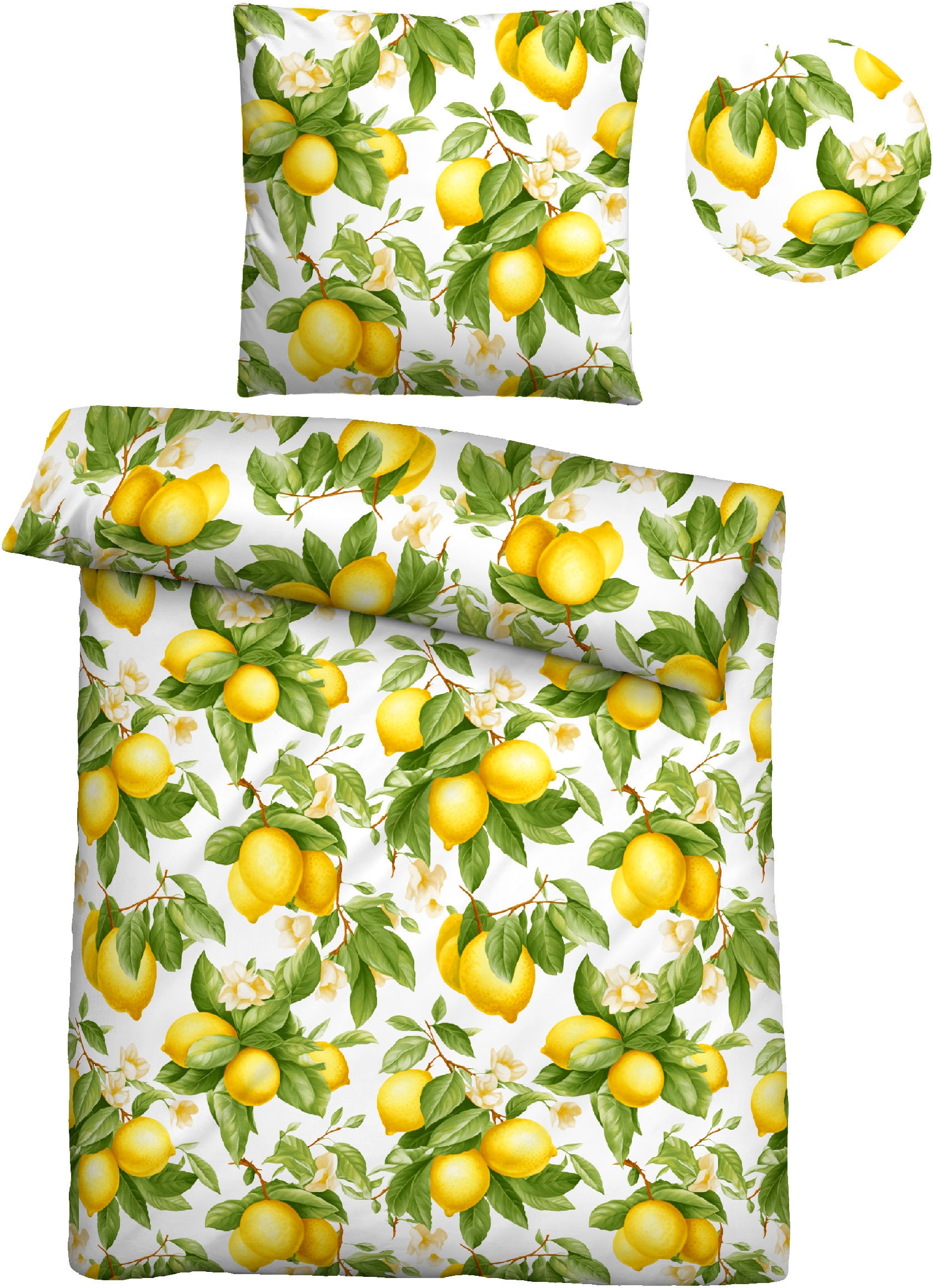 Castell - Markenbettwäsche Bettwäsche »Romy« 2 Stk. tlg. hautsympathisch, 1 günstig online kaufen