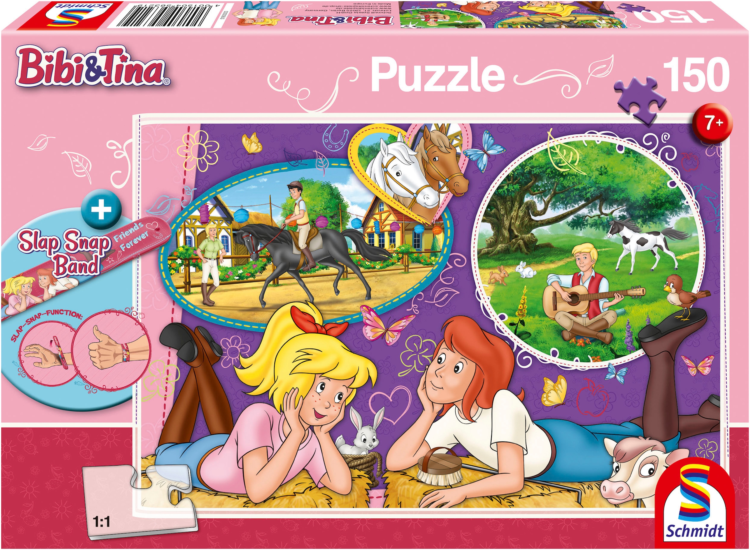 Schmidt Spiele Puzzle »Bibi & Tina, Freundinnen für immer«, (150 tlg.)