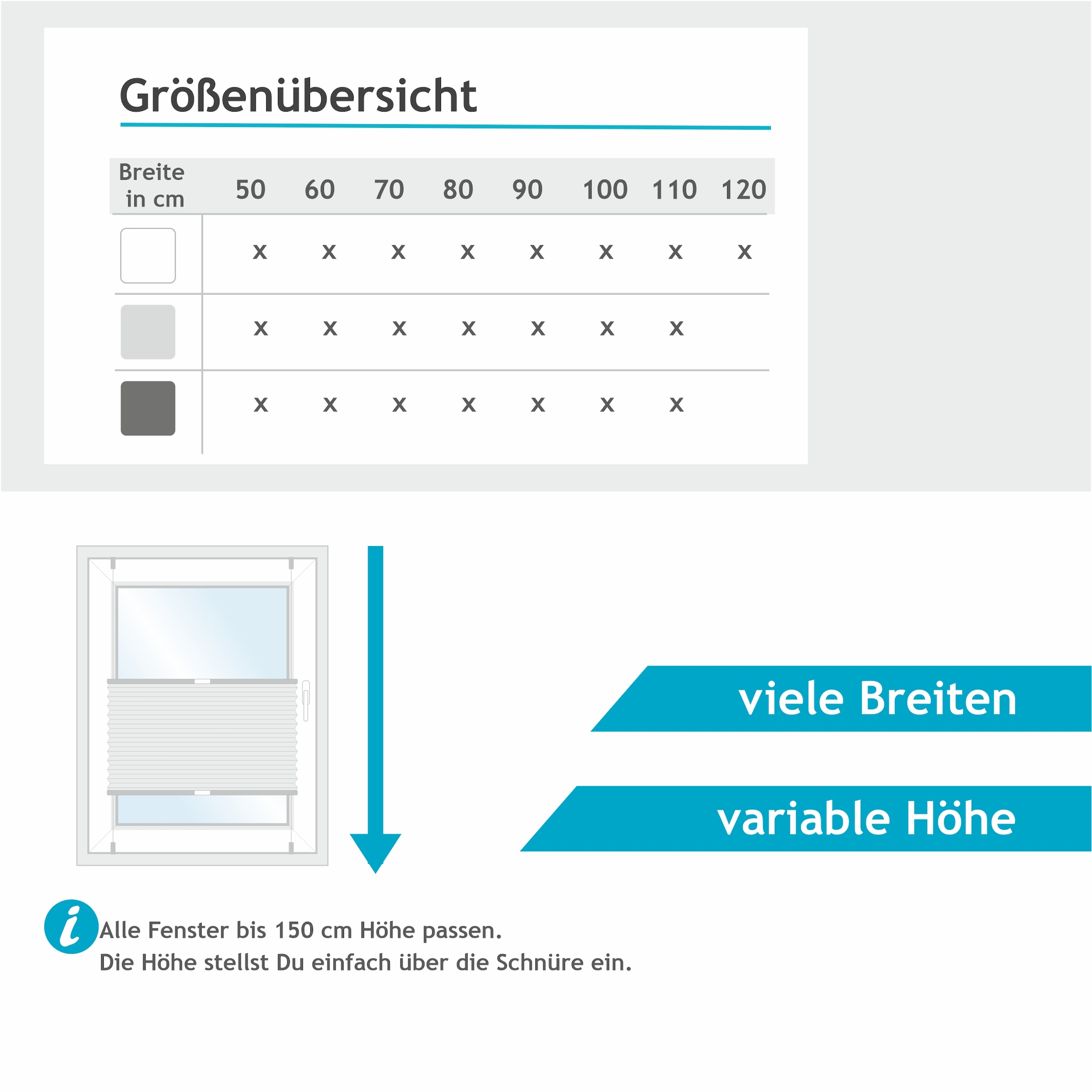 Good Life Wabenplissee »Aris«, verdunkelnd, energiesparend, ohne Bohren, verspannt, Klemmfix - ohne Bohren, verdunkelnd