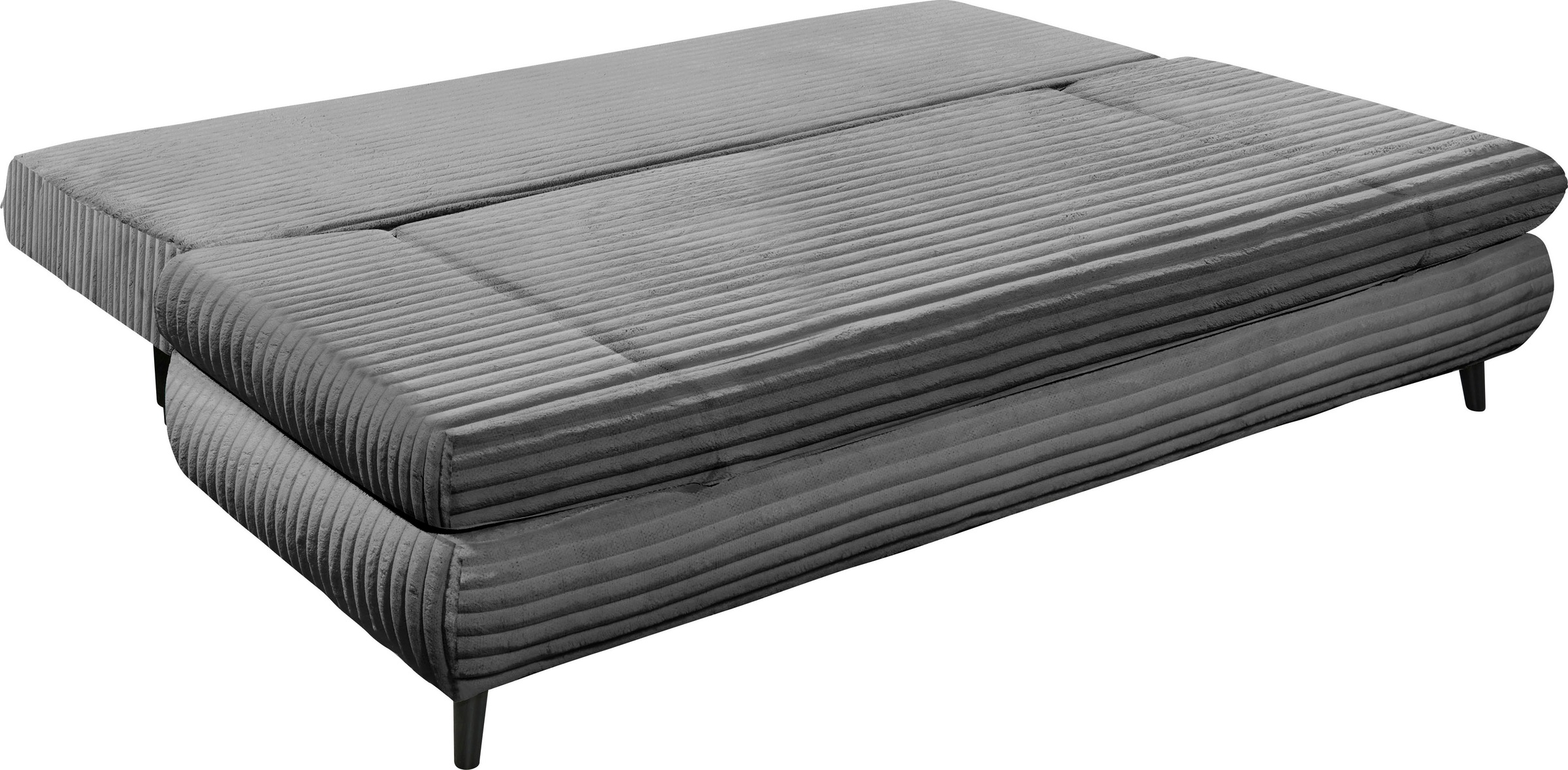ED EXCITING DESIGN Schlafsofa »Sunny«, mit Bettkasten, Armteilverstellung & 2 Rückenkissen