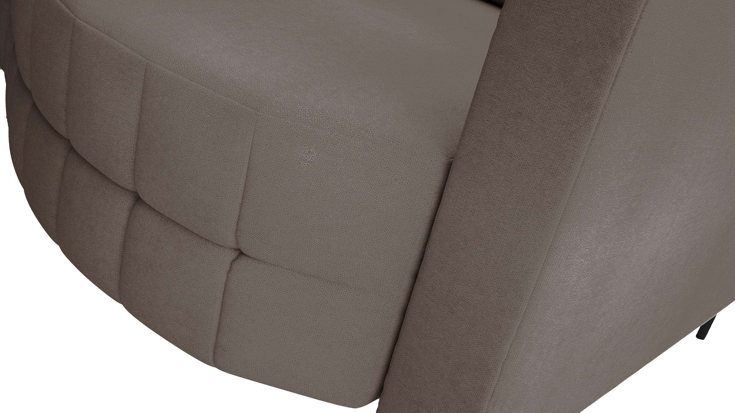exxpo - sofa fashion Loungesofa »T wiggy Schlafsofa mit Bettfunktion und Bettkasten,« komfortabler Federkern, super Sitzkomfort, elegante Formensprache