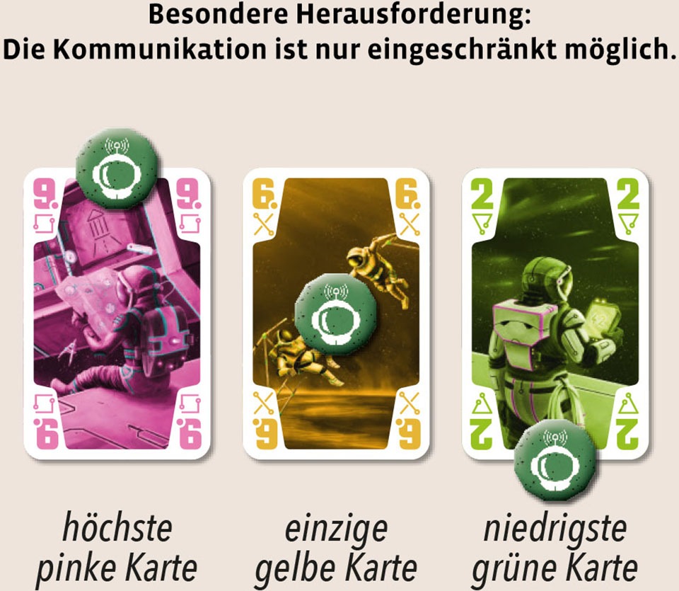 Kosmos Spiel »Die Crew - Auf der Suche nach dem 9. Planeten« Made in Europe