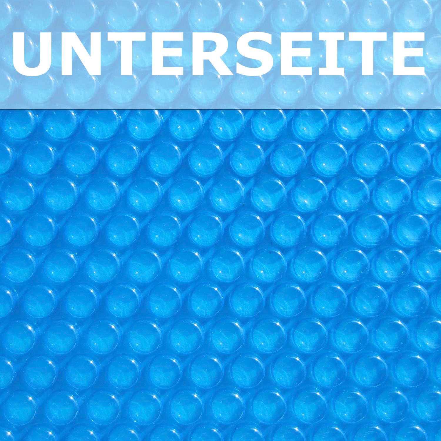 KWAD Rundpool »Steely Deluxe Heat inkl. Solarabdeckplane«, (Set, 7 tlg.), Höhe: 120 cm, mit Sandfilteranlage, Quarzsand und weiterem Zubehör