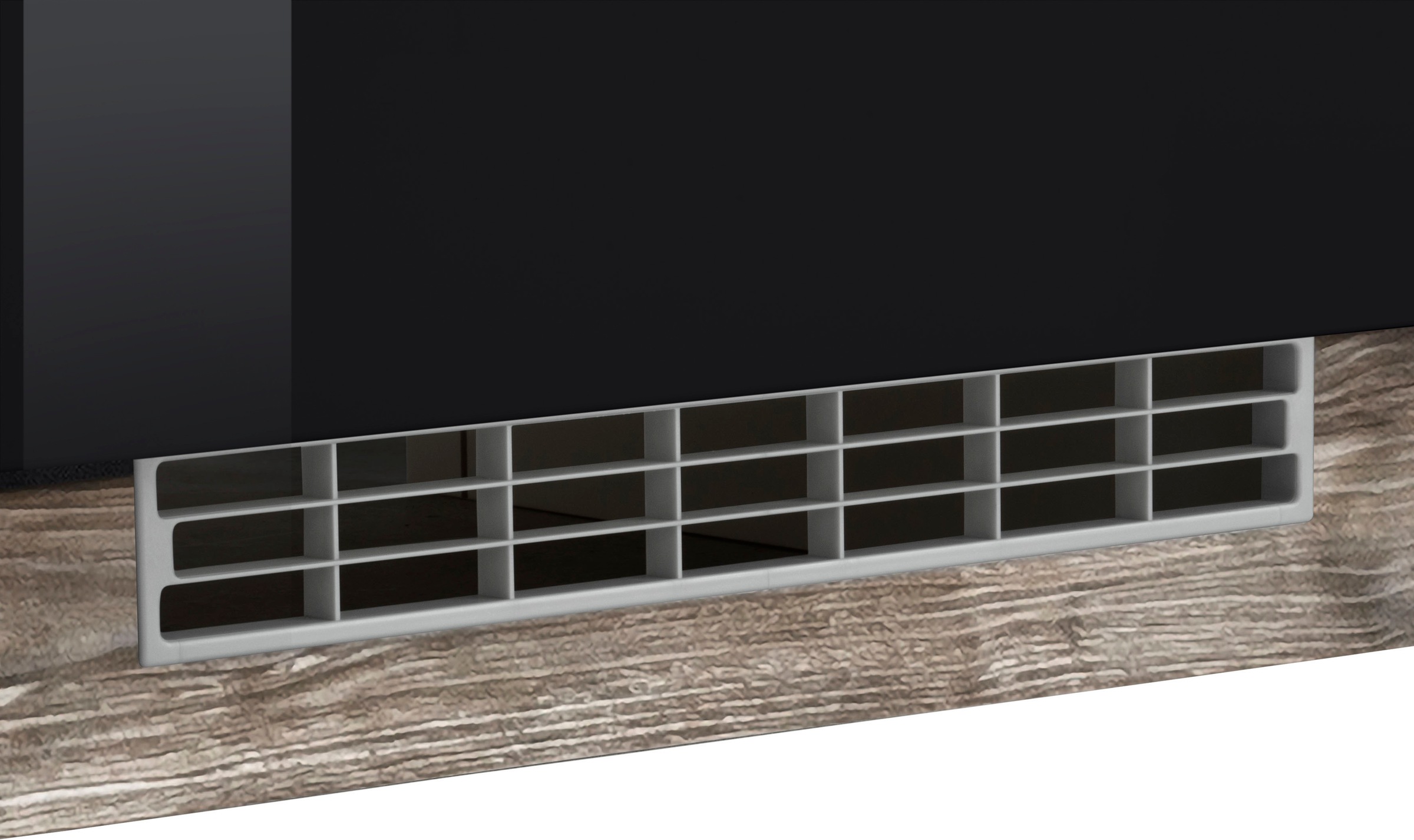 KOCHSTATION Küchenzeile »KS-Brindisi Breite 280 cm«, wahlweise mit E-Geräten und Induktion, mit MDF-Fronten und Regal