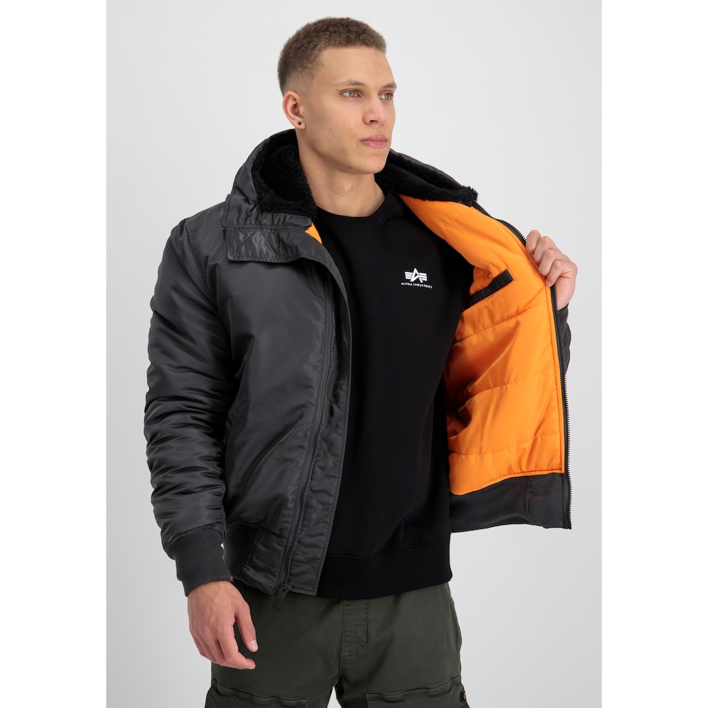 Alpha Industries Bomberjacke »ALPHA INDUSTRIES Men - Bomber & Flight Jackets MA-1 Hooded«