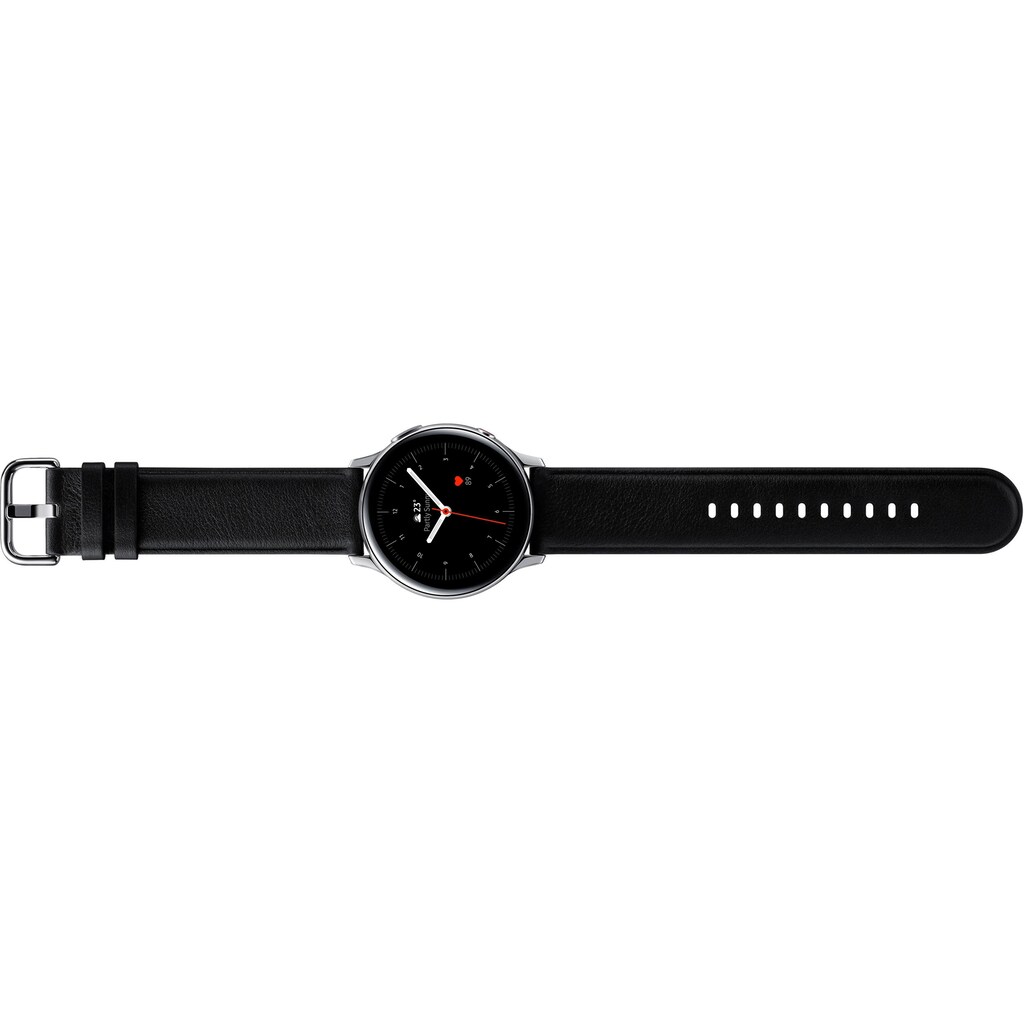 Samsung Smartwatch »Galaxy Watch Active2 Edelstahl, 40 mm, LTE & Bluetooth (SM-R835)«