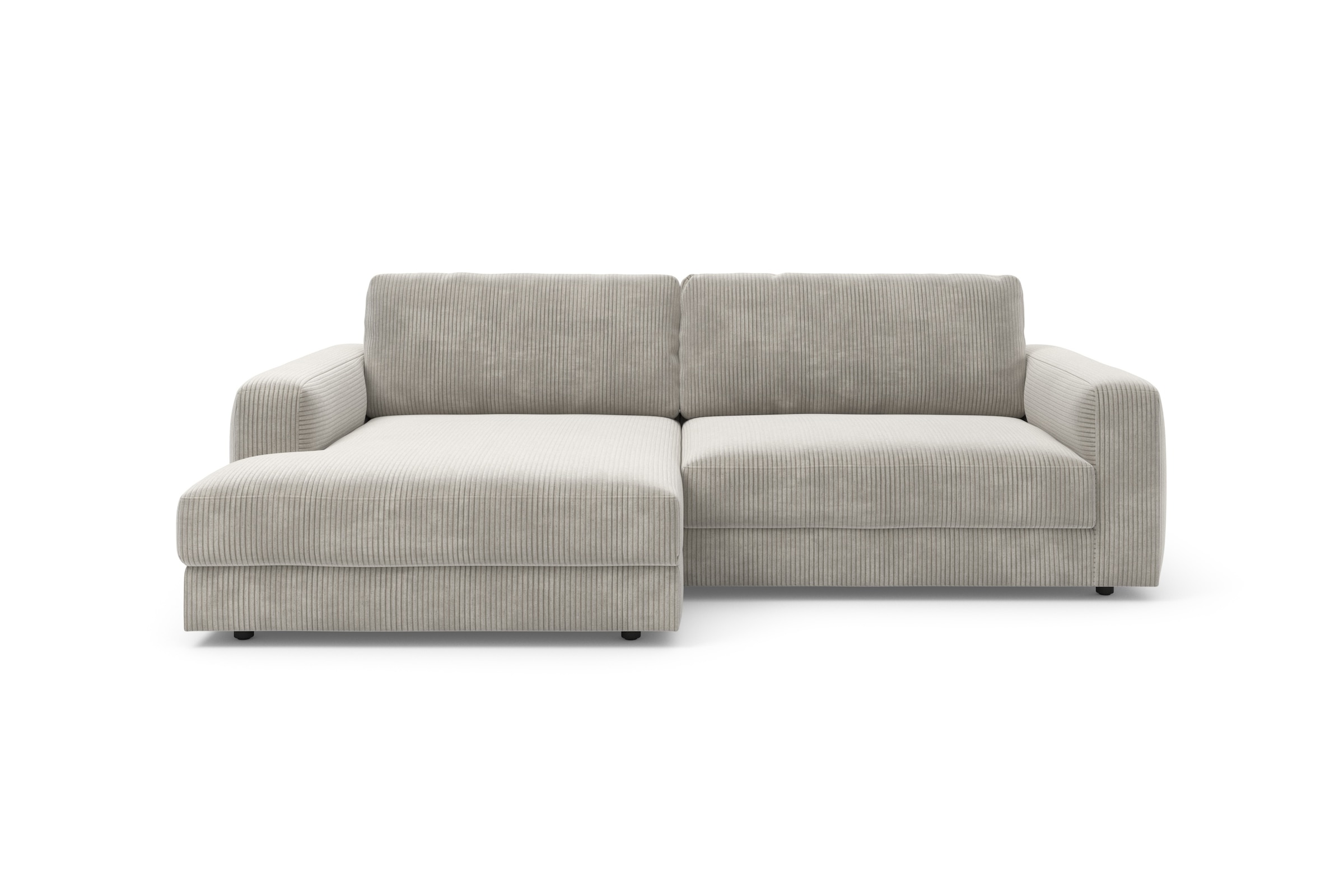 TRENDMANUFAKTUR Ecksofa »Bourbon, Designsofa mit tollem Sitzkomfort, L-Form,«, extra tiefe Sitzfläche, wahlweise mit Sitztiefenverstellung