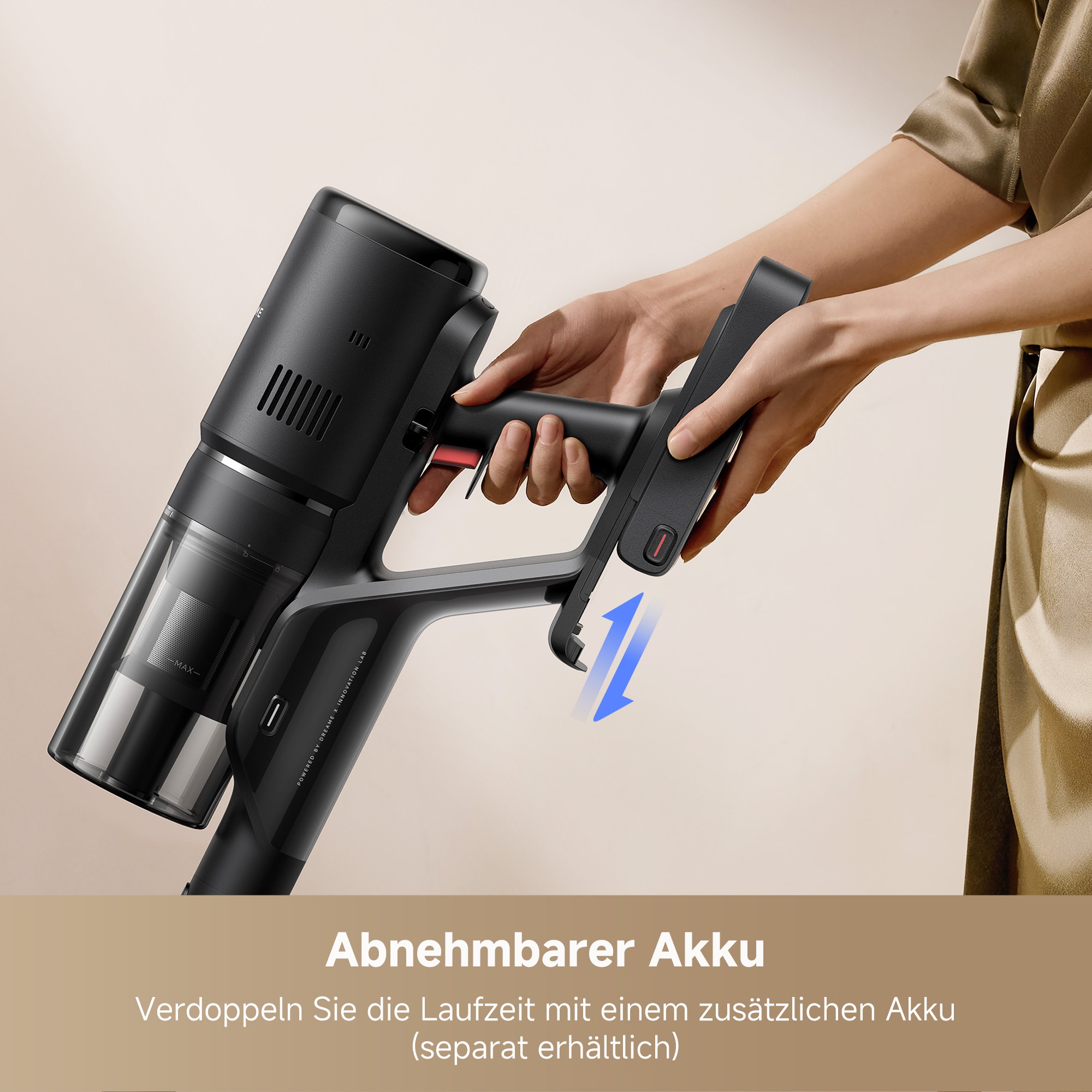 Dreame Nass-Trocken-Sauger »H15 Mix«, 7-in-1 Gerät, 23.000Pa Saugkraft, KI-gesteuerter Hebearm, 180°-Neigung