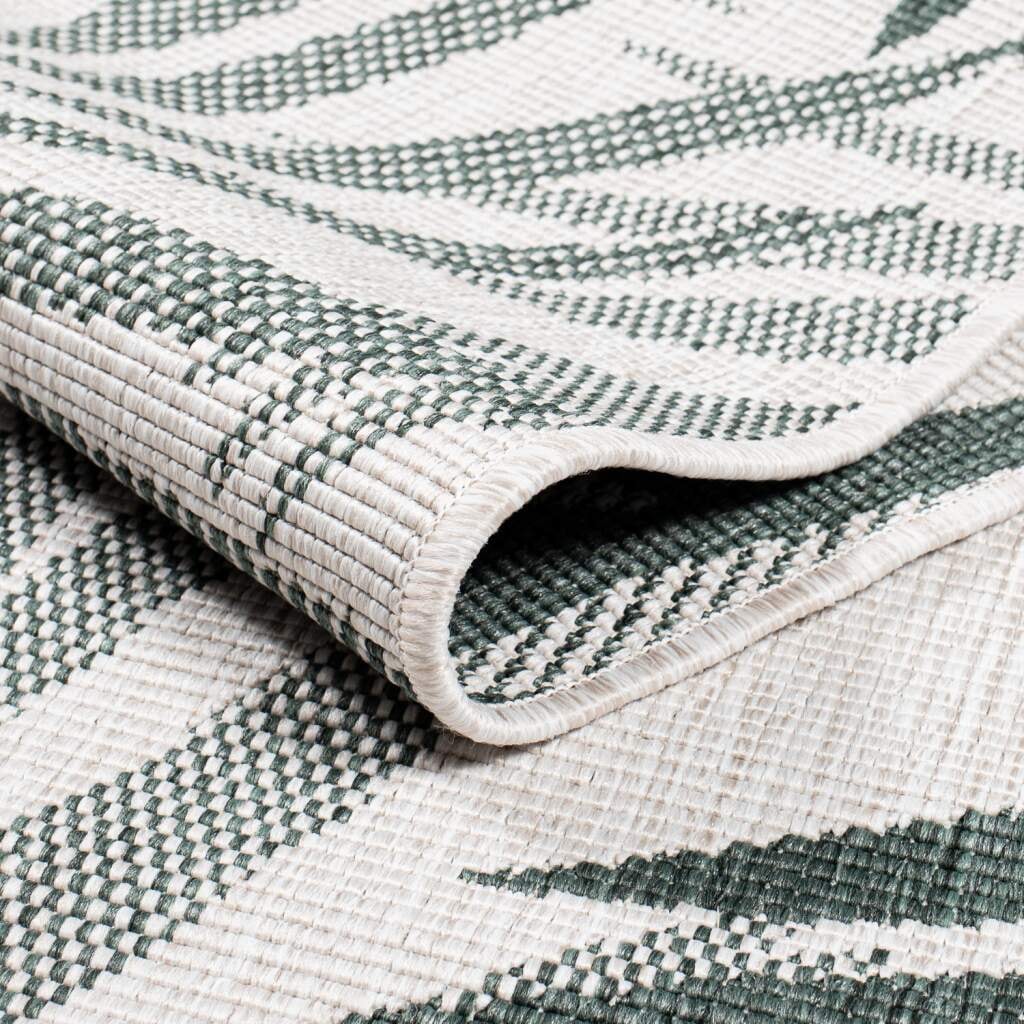 Carpet City Outdoorteppich »DUO RUG 5771«, rechteckig, 5 mm Höhe, Wendeteppich Wetterfest In- & Outdoor, Balkon, Terrasse, Wohnzimmer