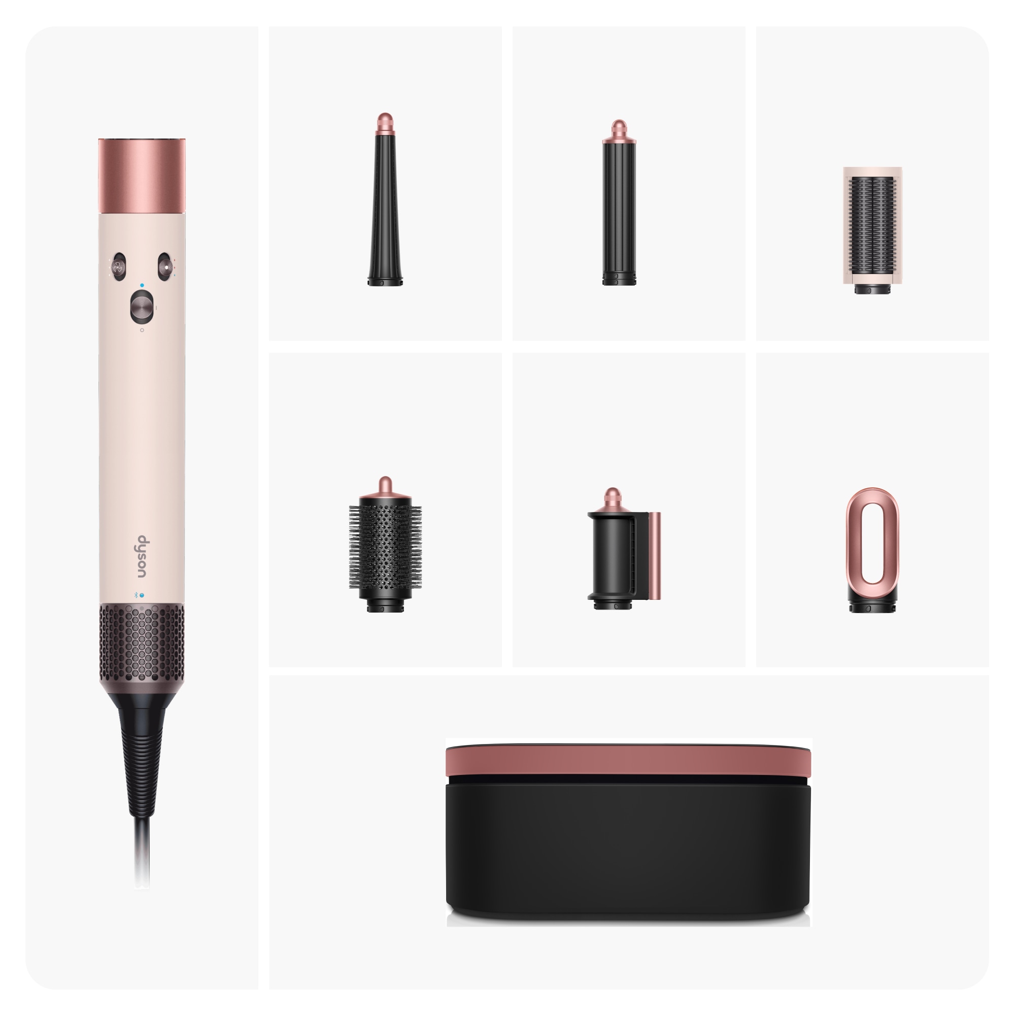 DYSON Multihaarstyler »Airwrap i.d.™ TM Multi-Haarstyler und - trockner« 6 Aufsätze