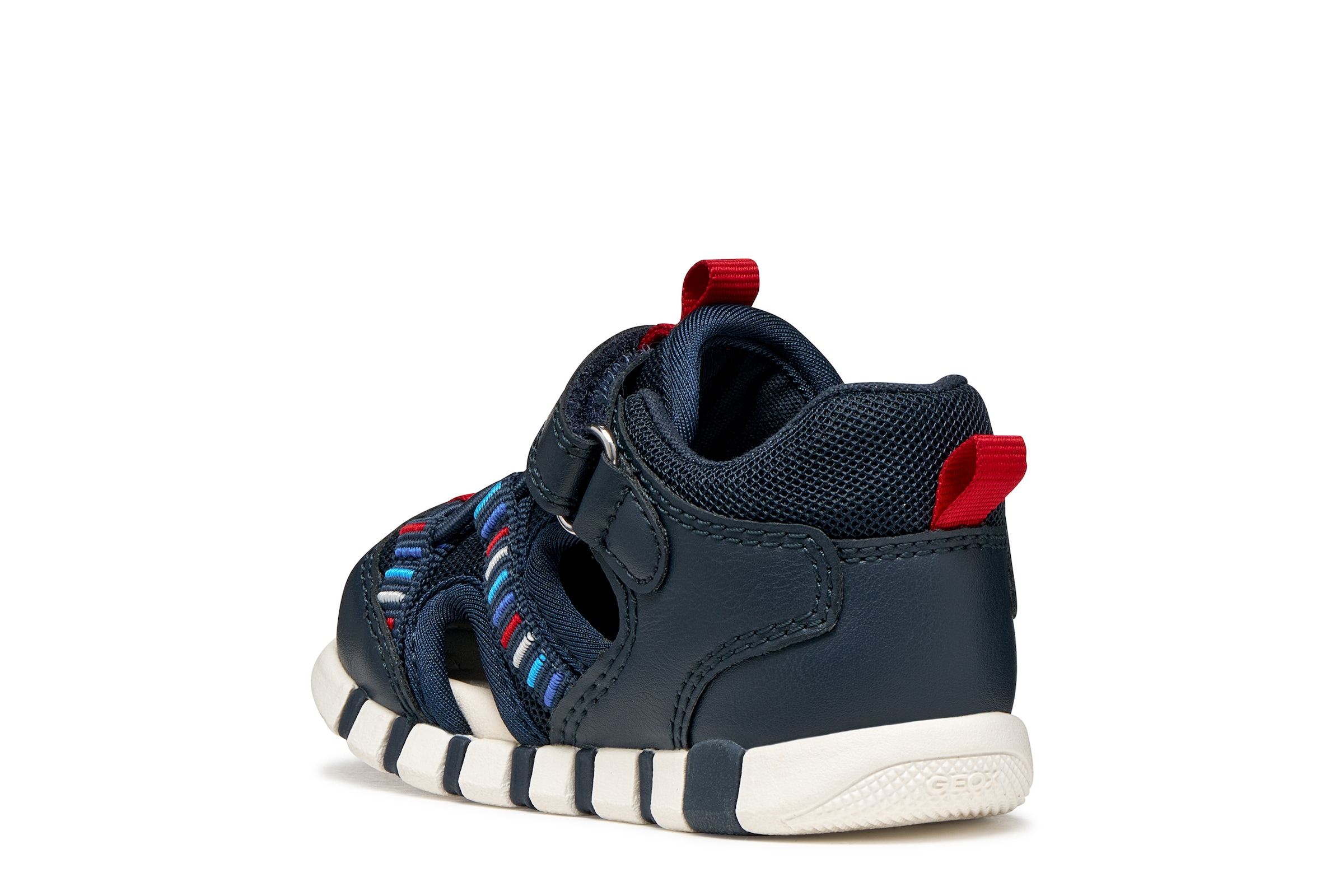 Geox Lauflernschuh »B SANDAL IUPIDOO BOY«  Babyschuh mit Stickmuster, Größenschablone zum Download