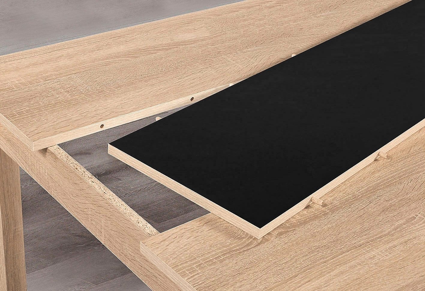 4. Bild von Homexperts Esstisch »NICO * 120 VS (90715)«, (1er Set), Einlegeplatte wendbar