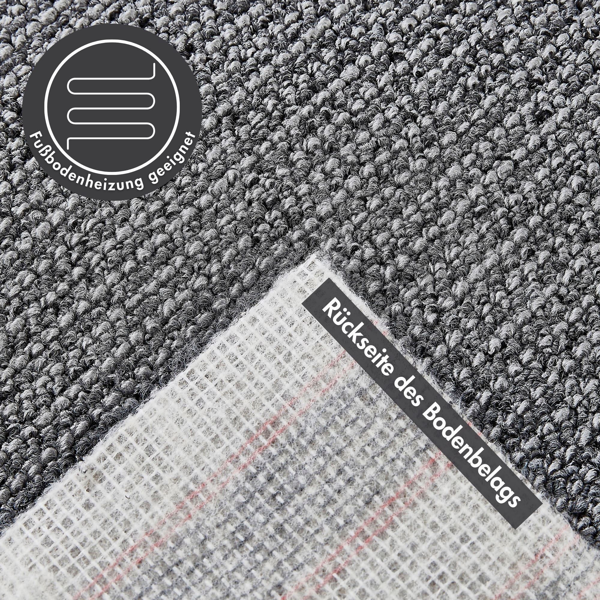 Andiamo Teppichboden »Tulsa, Schlinge, Made in Belgium«, rechteckig, 6 mm H günstig online kaufen