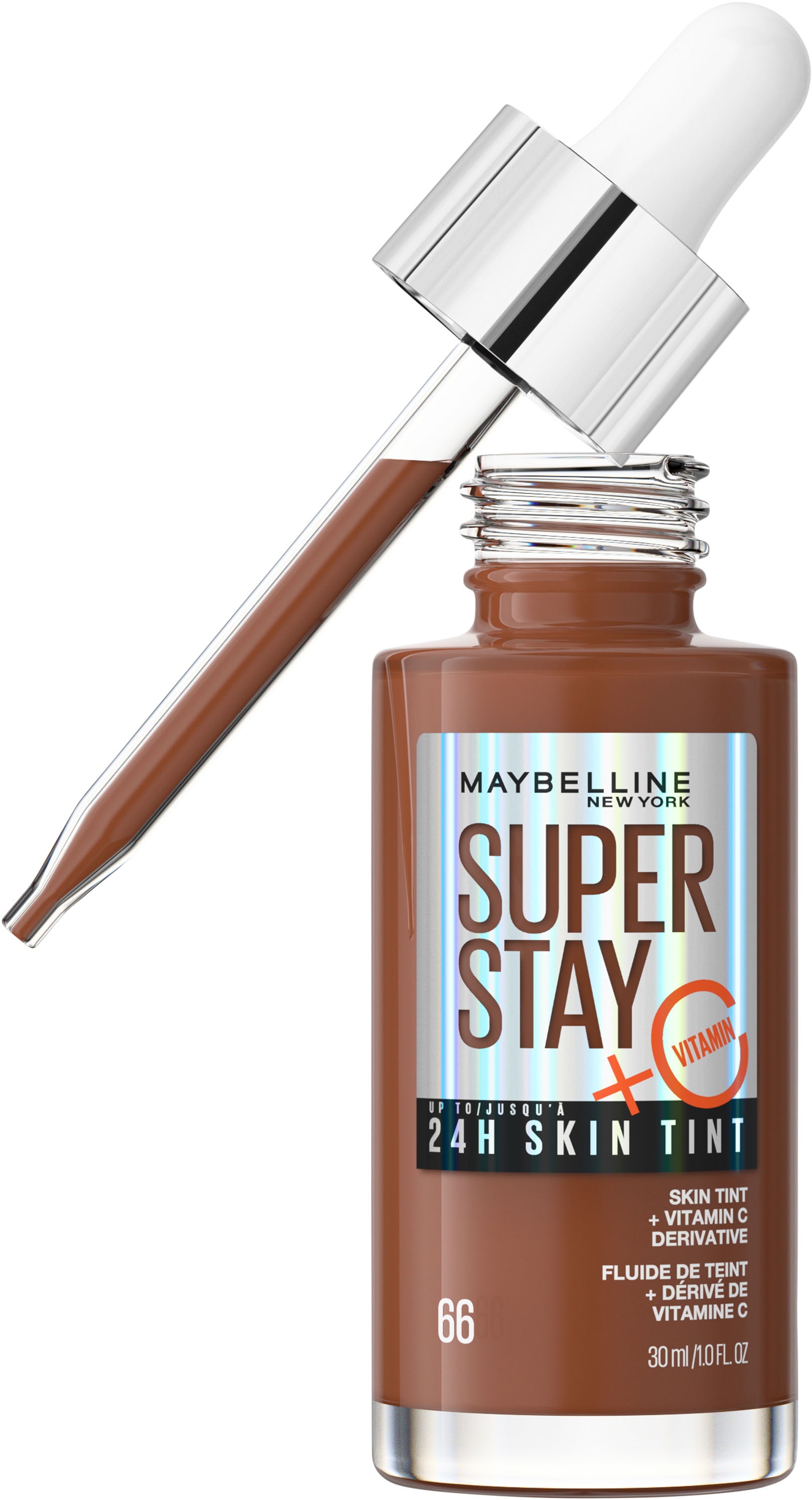 MAYBELLINE NEW YORK Foundation »Maybelline New York Super Stay 24H Skin Tint«, mit Vitamin C