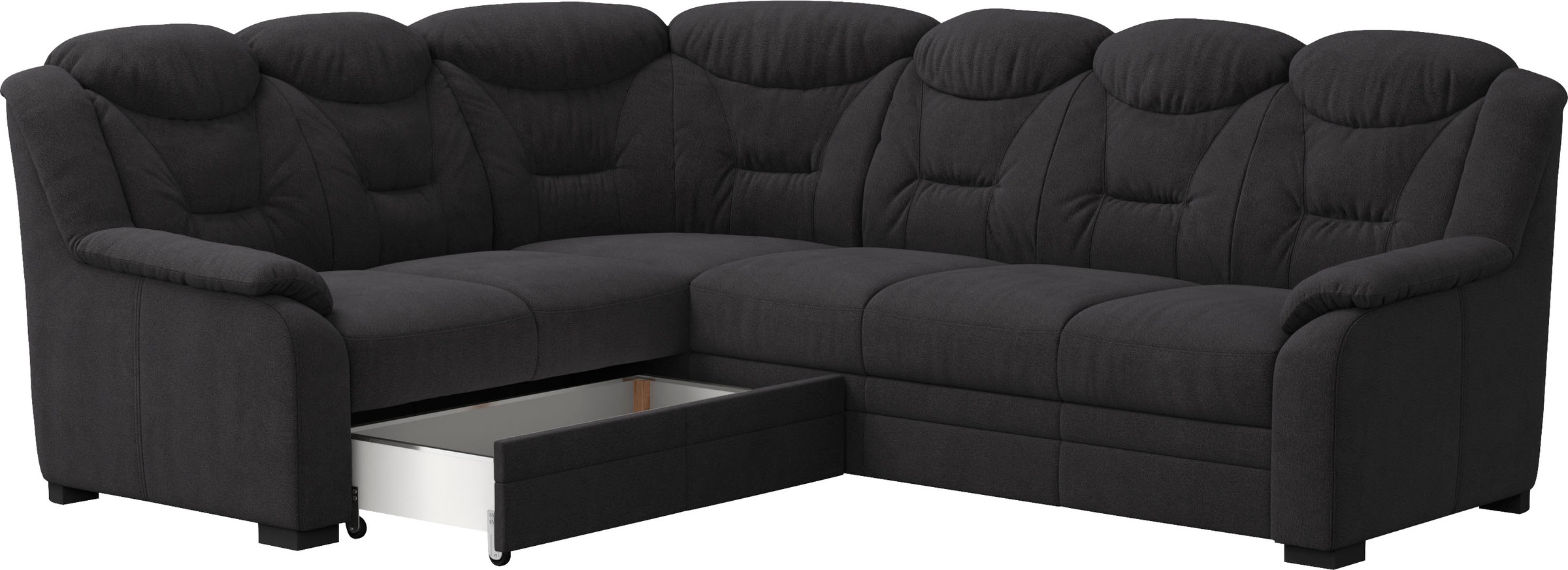 COTTA Ecksofa »Marcus L-Form«, wahlweise mit Bettfunktion & Stauraum