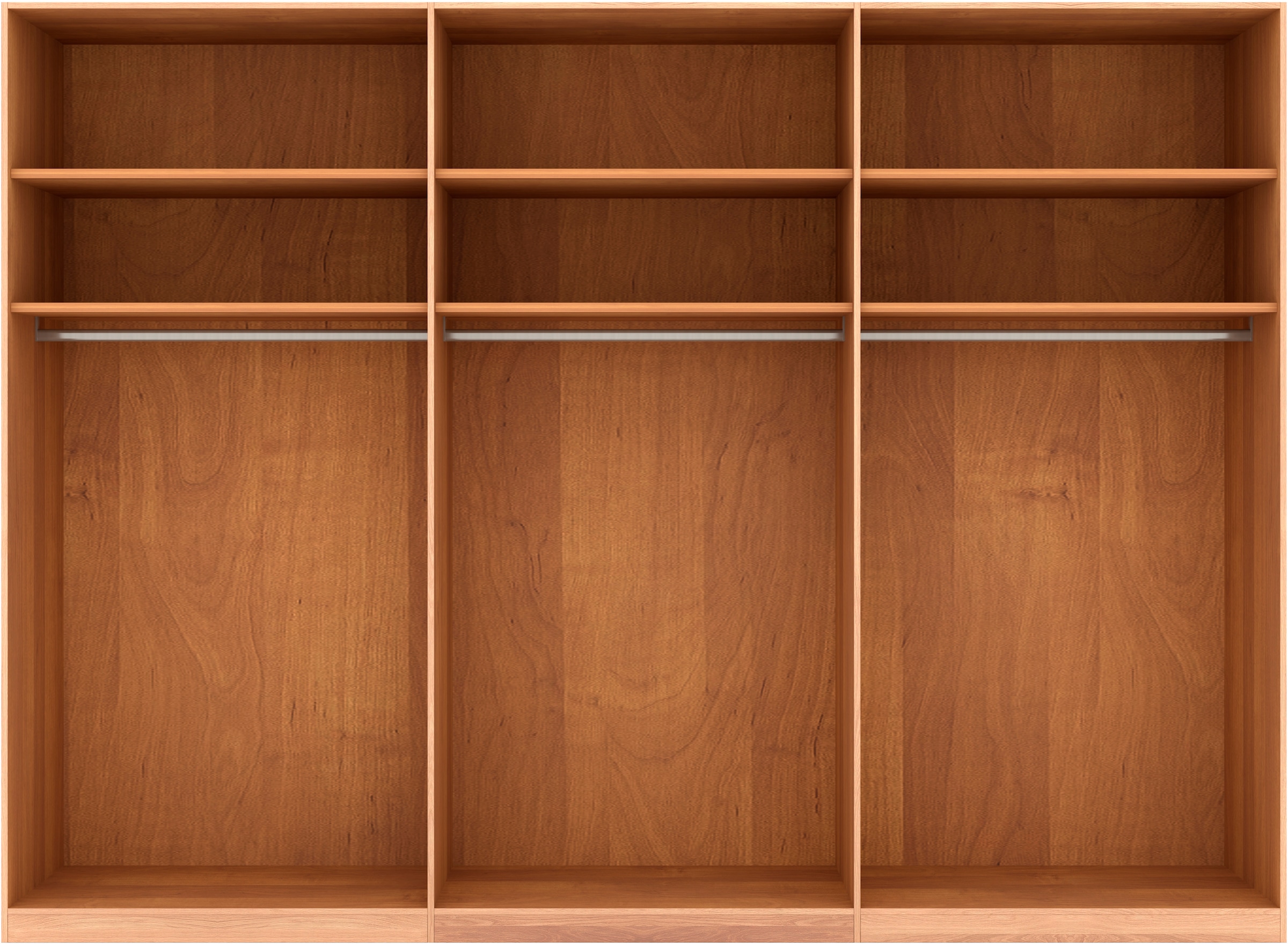 Musterring Drehtürenschrank »Sorrent, Kleiderschrank, Schrank, teilmassiv Eiche«, (mit Türdämpfern, in 5 Breiten & 2 Höhen, extra Böden, MADE IN GERMANY), Türen Eiche massiv oder als Parsol-Bronze-Spiegel, verschiedene Maße