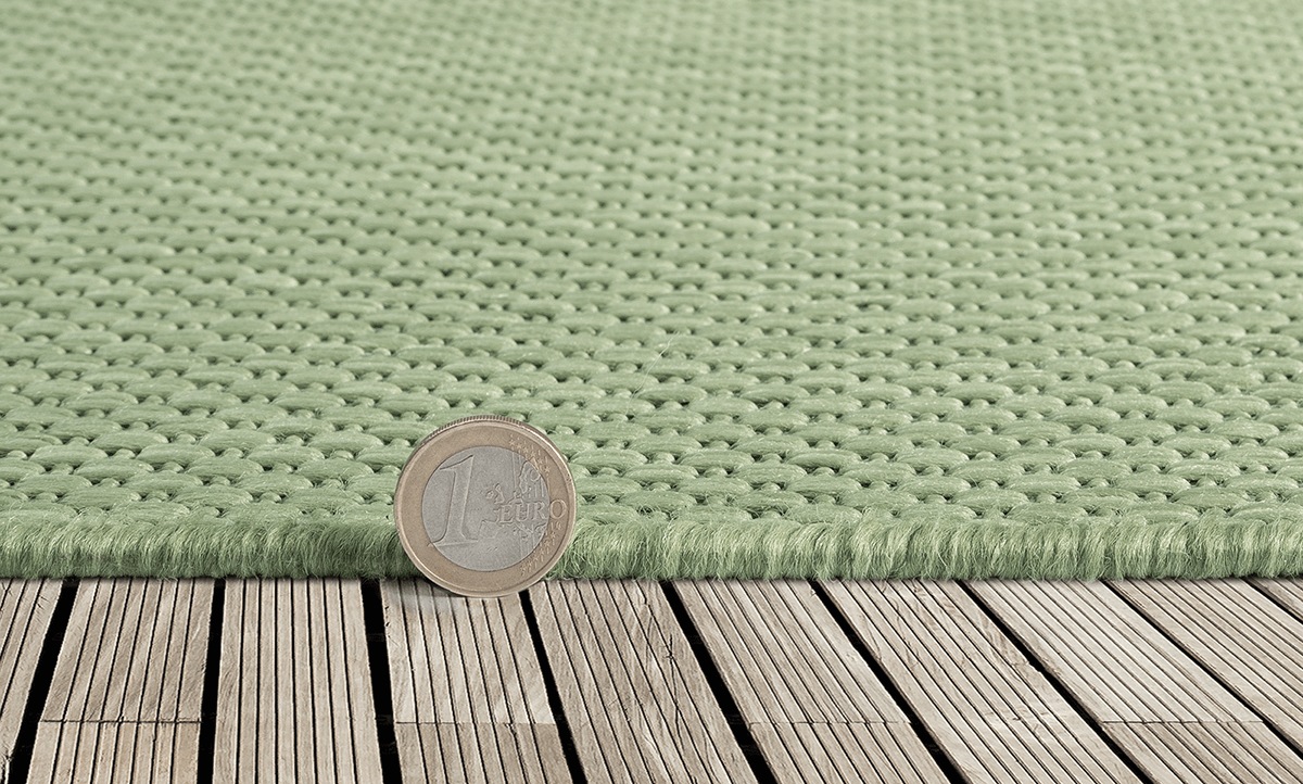 the carpet Teppich »Mistra«, rechteckig, 1 mm Höhe, moderner robuster In und Outdoor Teppich