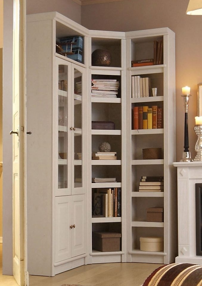 Home affaire Eckregal »Soeren« aus massiver Kiefer, in 2 Höhen, mit viel St günstig online kaufen