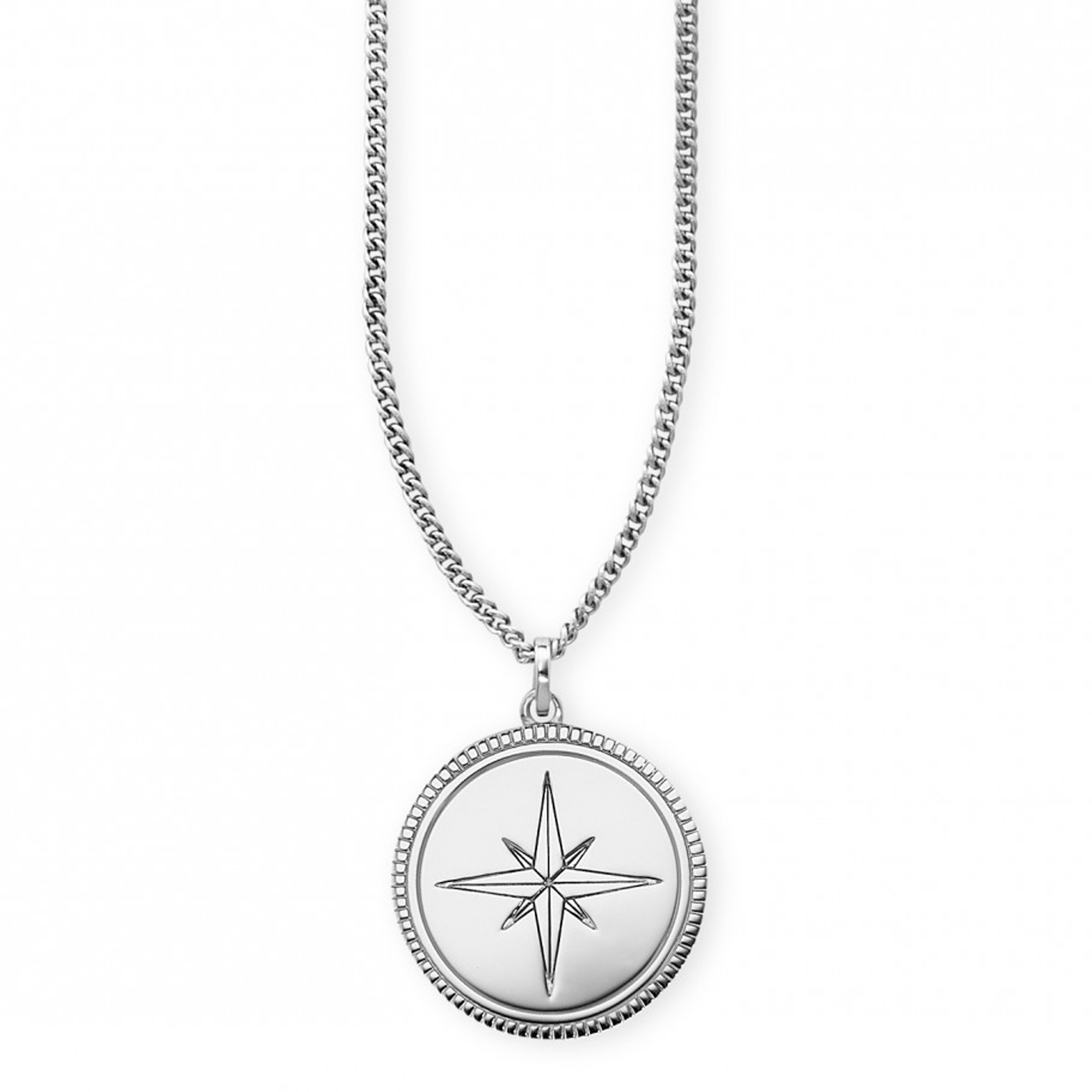 2. Bild von CAÏ Kette mit Anhänger »925 Sterling Silber rhodiniert Onyx«