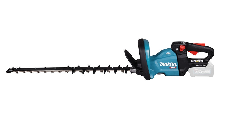 Makita Akku-Heckenschere »»UH006GZ« XGT, 40V max., 60 cm, 25 mm, ohne Akku und Ladegerät« ()  bürstenlos, für dicke Zweige bis Ø25mm, dreiseitig geschliffen