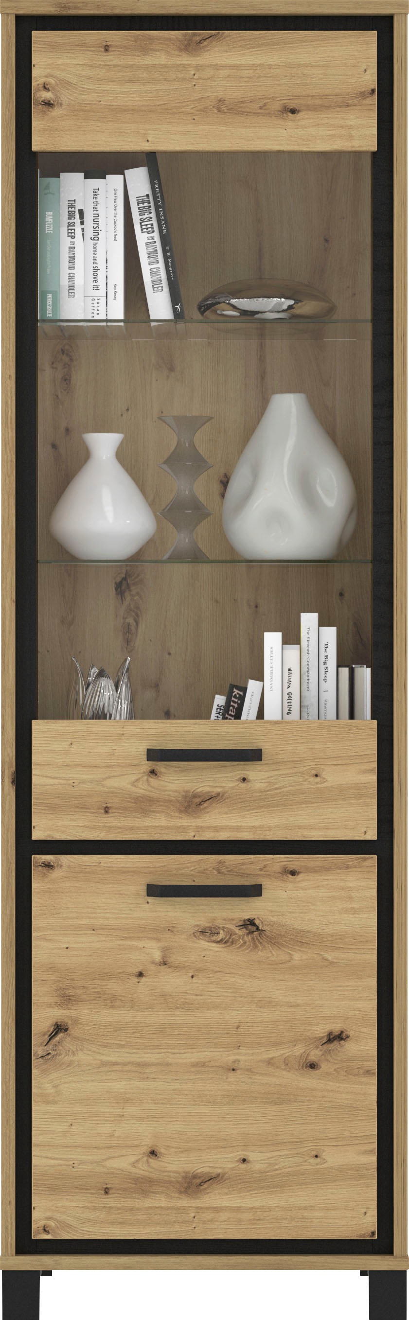 FORTE Vitrine »Trondheim«, Höhe 209 cm