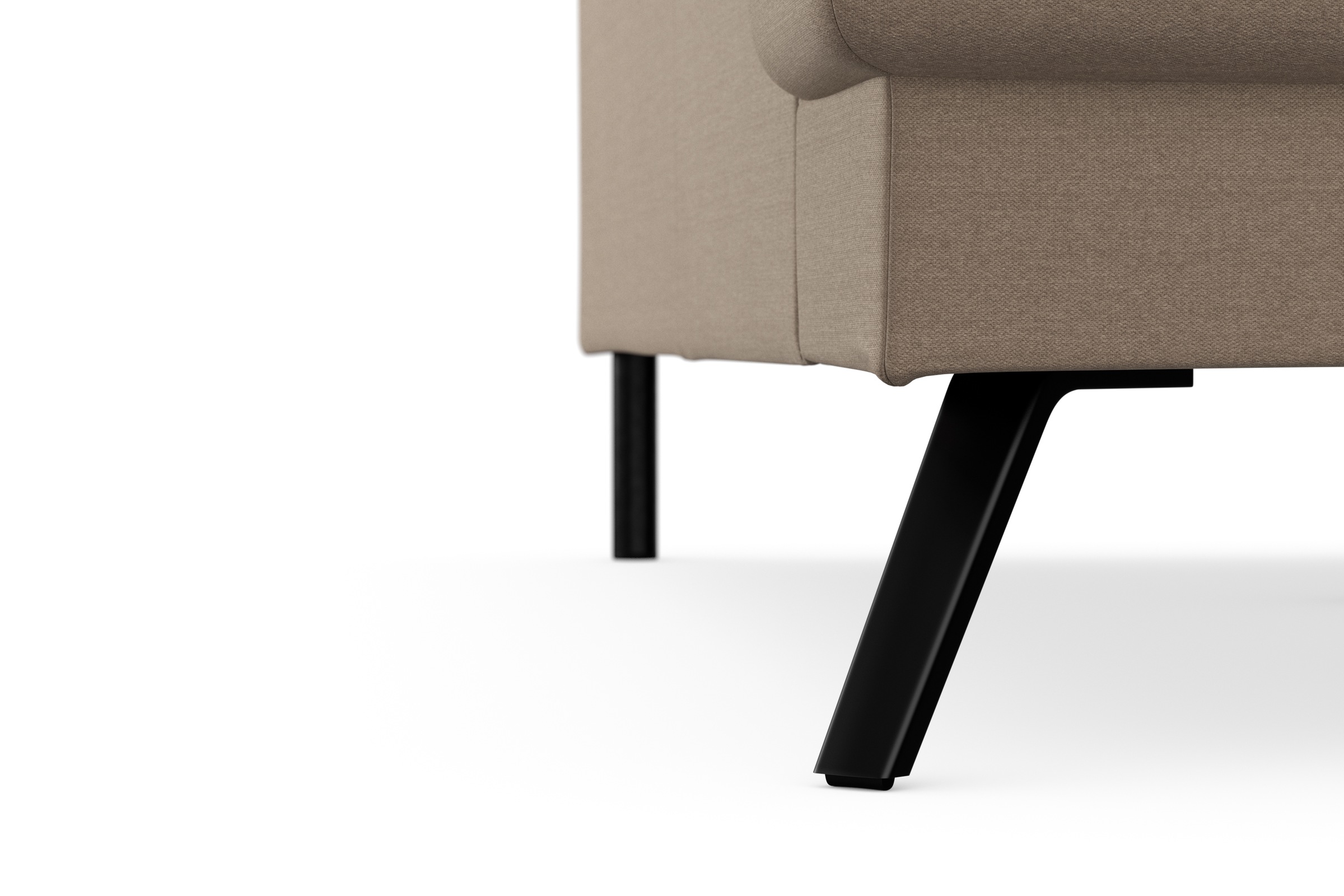 sit&more Wohnlandschaft »Lindholm U-Form«, mit Sitztiefenverstellung und Federkern