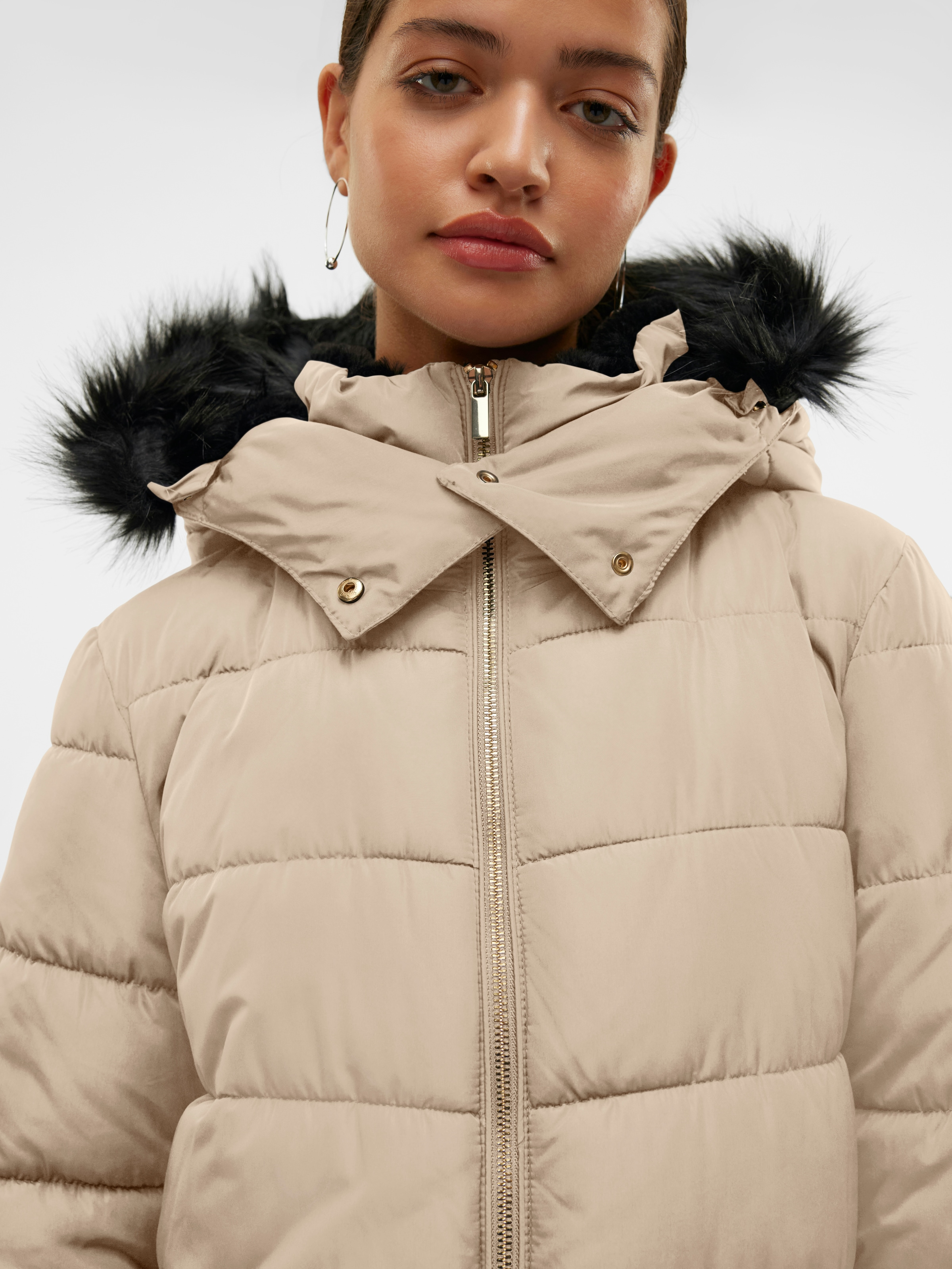 Vero Moda Steppjacke »VMWILMA JACKET PRM«, mit Kapuze