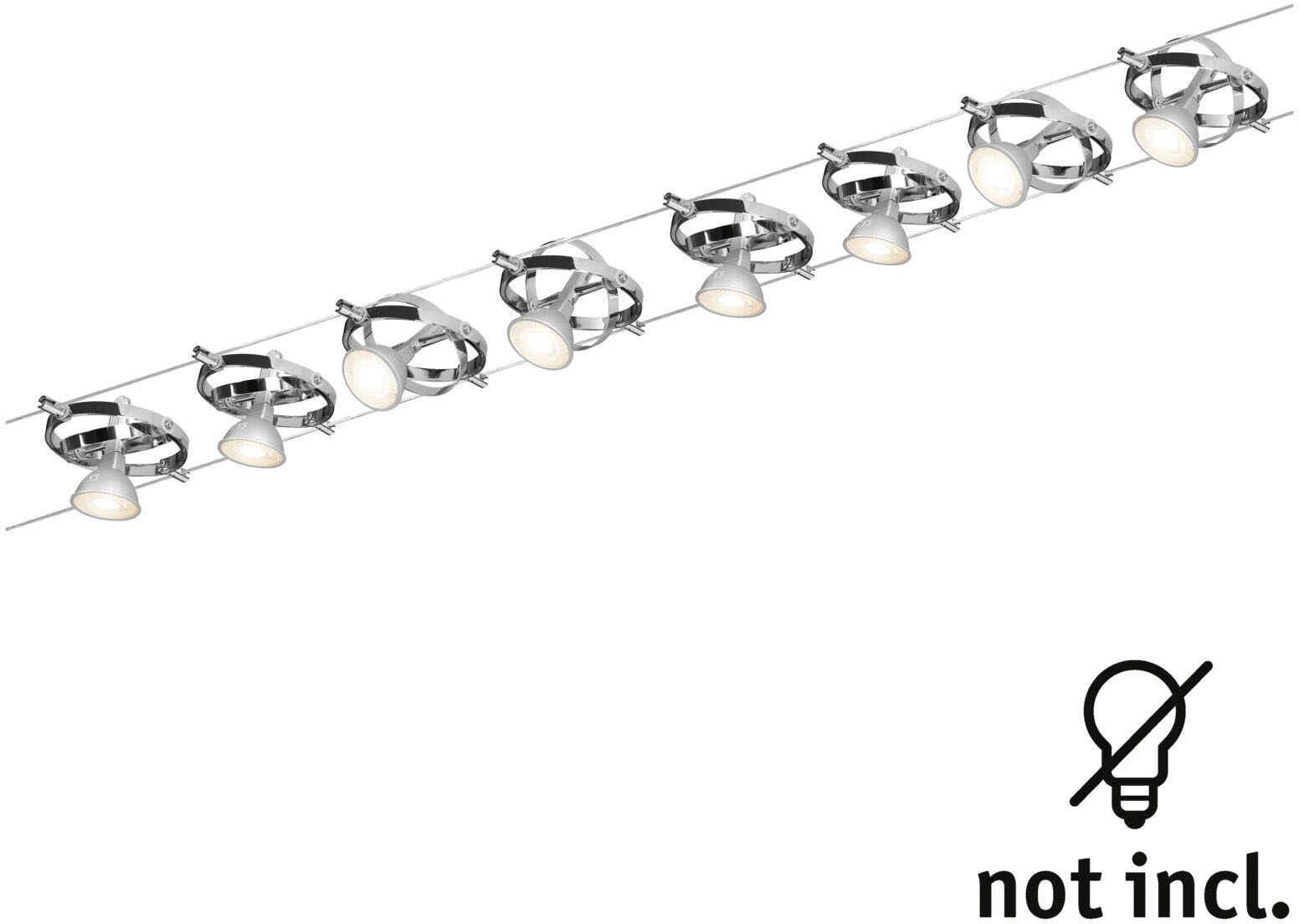 Paulmann LED Deckenleuchte »Cardan«, 8 flammig, Leuchtmittel GU 5,3 | ohne Leuchtmittel, GU 5,3