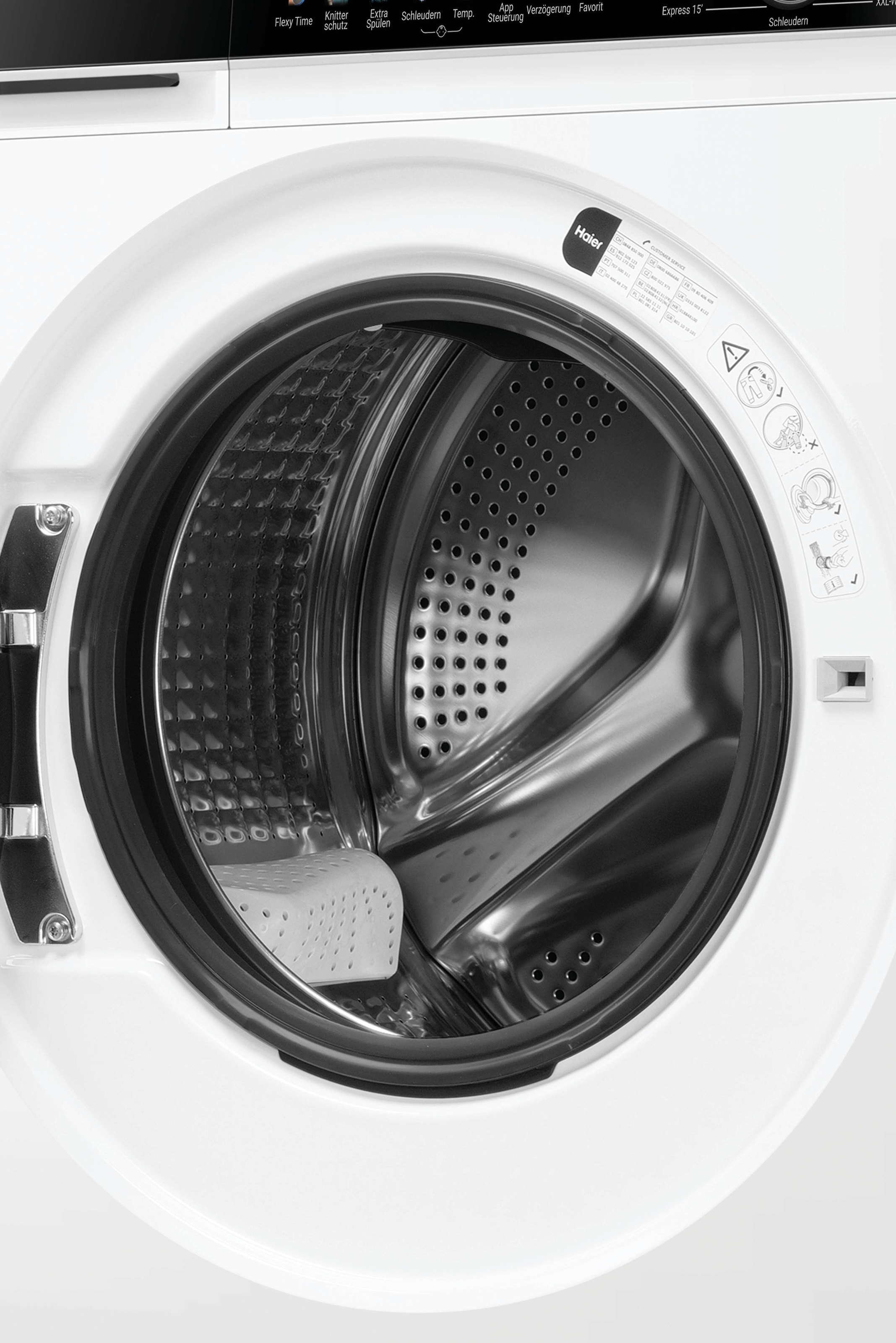 Haier Waschmaschine »HW120-BP14657U1« 12 kg 1400 U/min Smart AI Automatikprogramm & Wi-Fi
