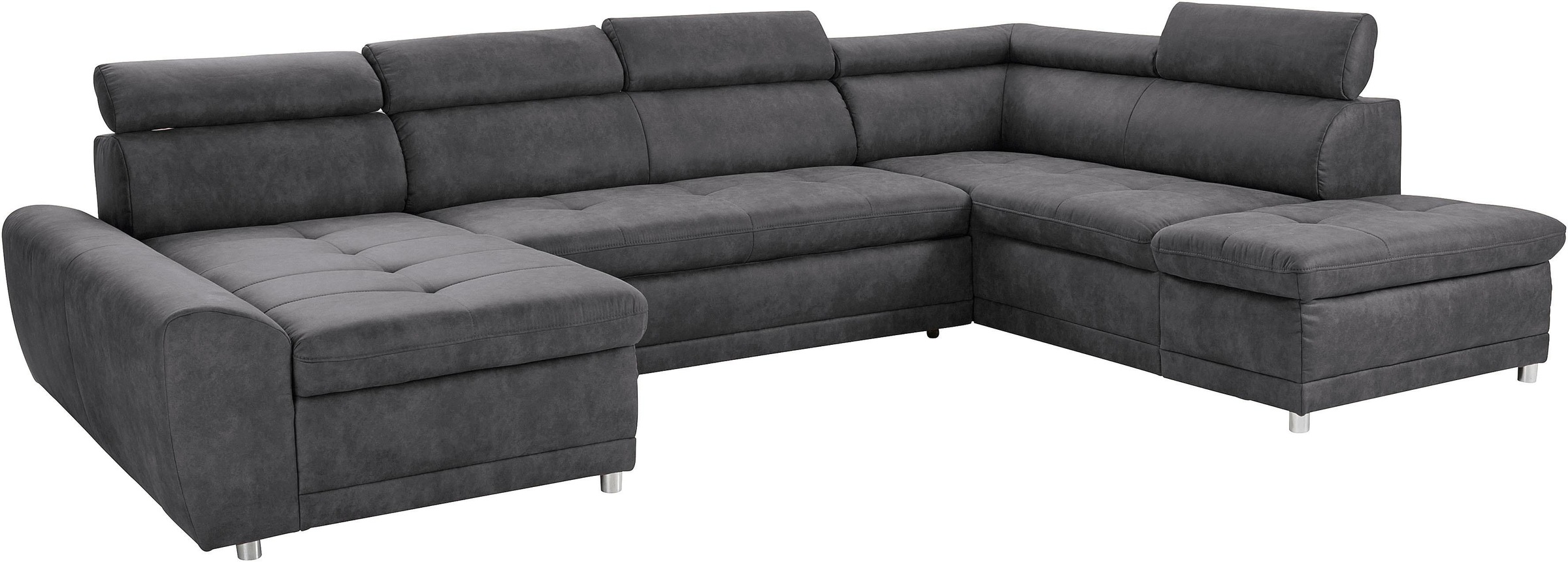 sit&more Wohnlandschaft »Riva U-Form« wahlweise mit Bettfunktion günstig online kaufen