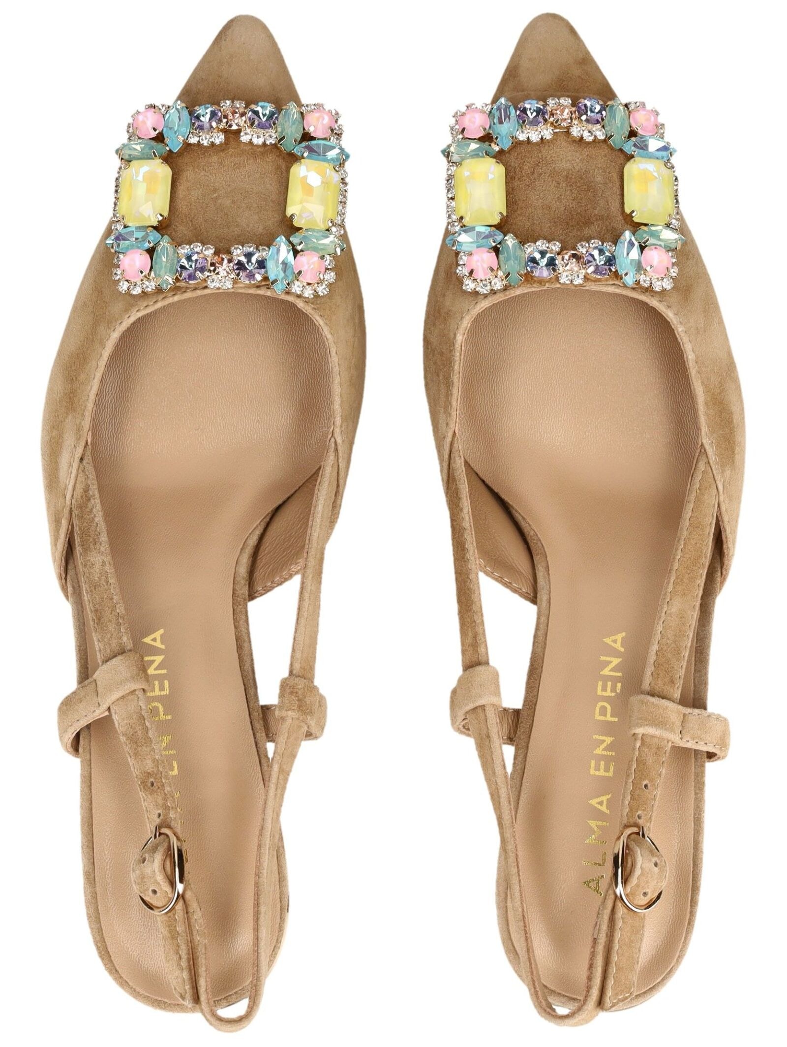 Alma en Pena Slingpumps »ALMA EN PENA Pumps Veloursleder«