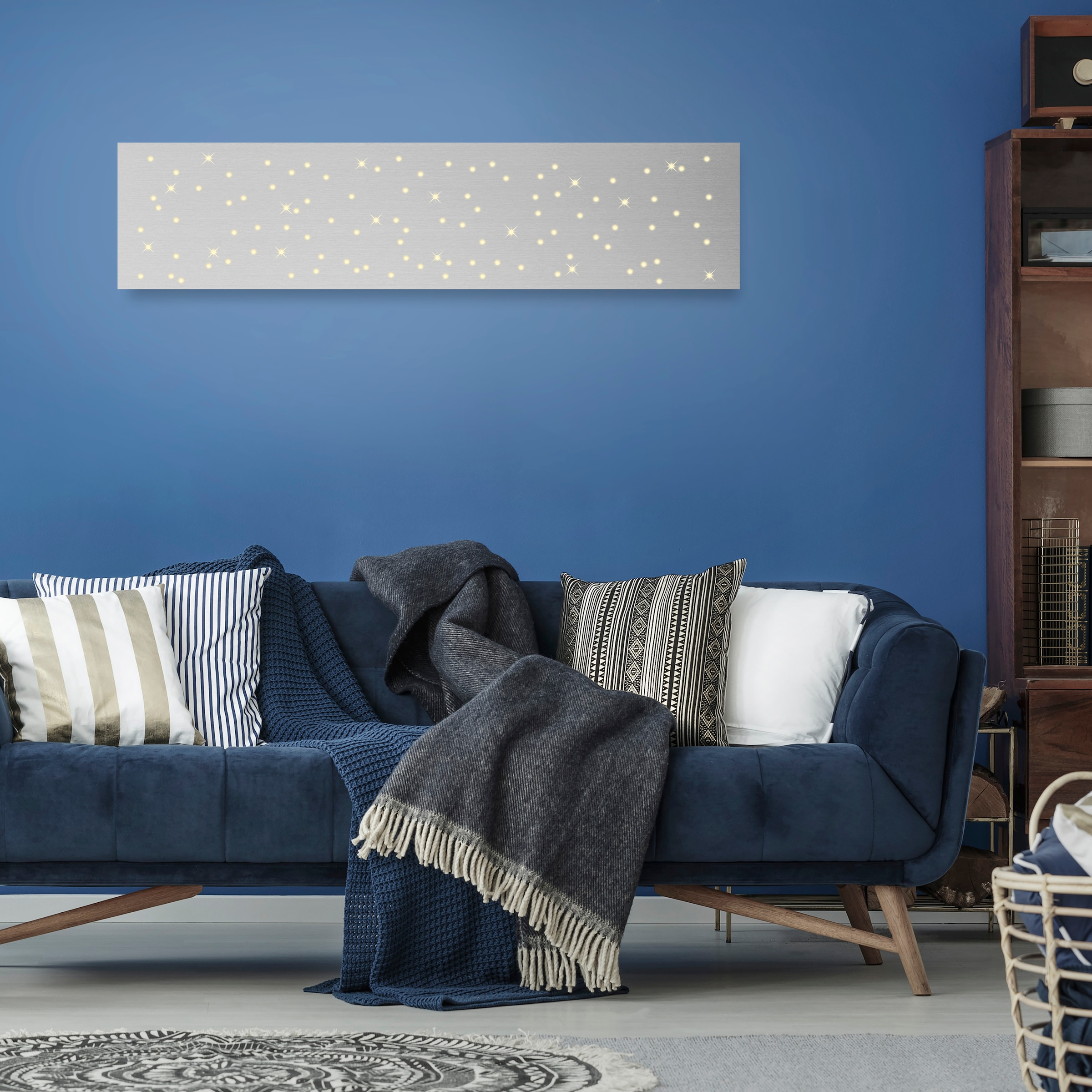 JUST LIGHT LED Deckenleuchte »SPARKLE« LED-Board 1 Stk. warmweiß - kaltweiß CCT - über Fernbedienung und Schalter