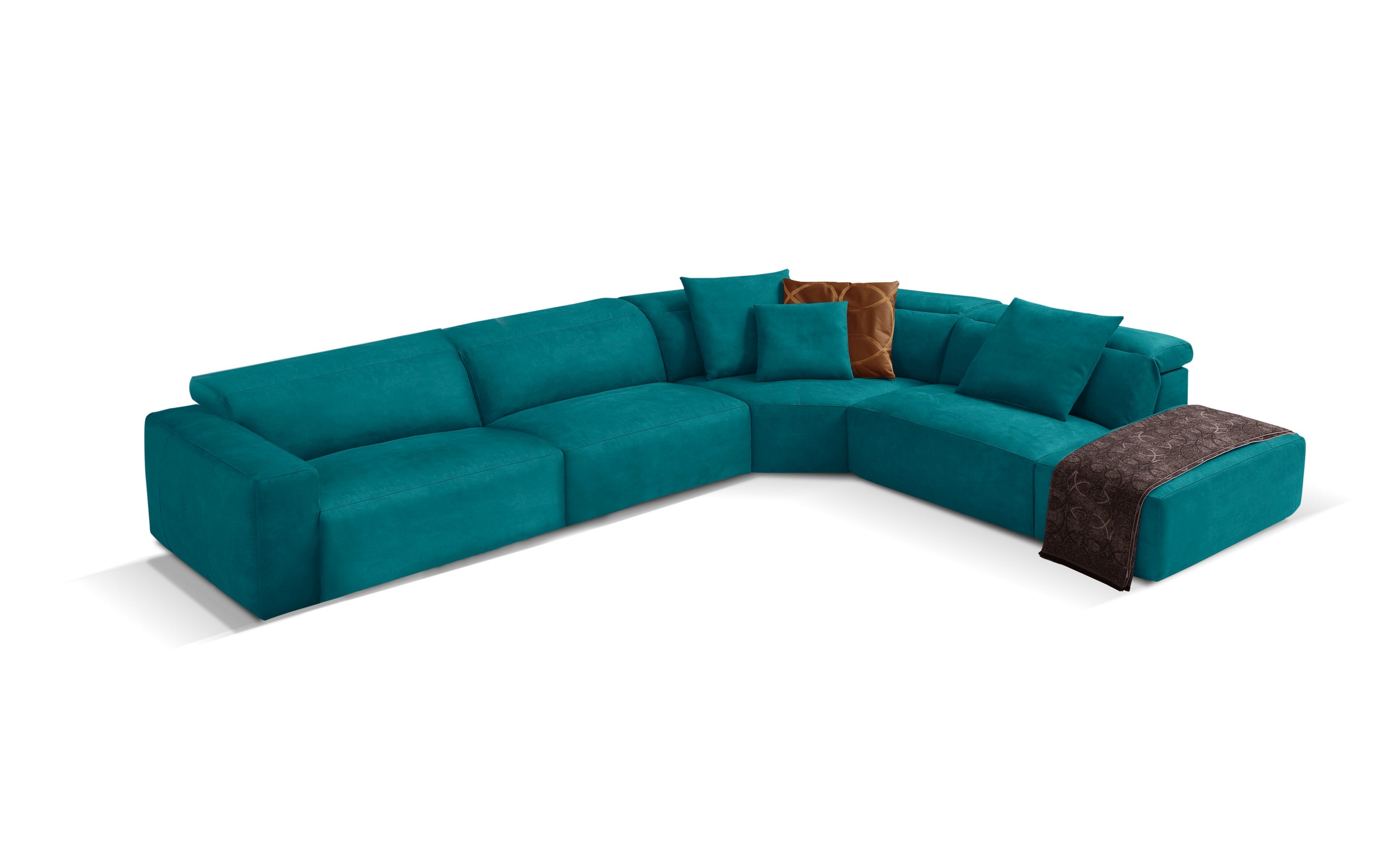 Egoitaliano Ecksofa »Beverly, extravangantes Designsofa mit erstklassigem S günstig online kaufen