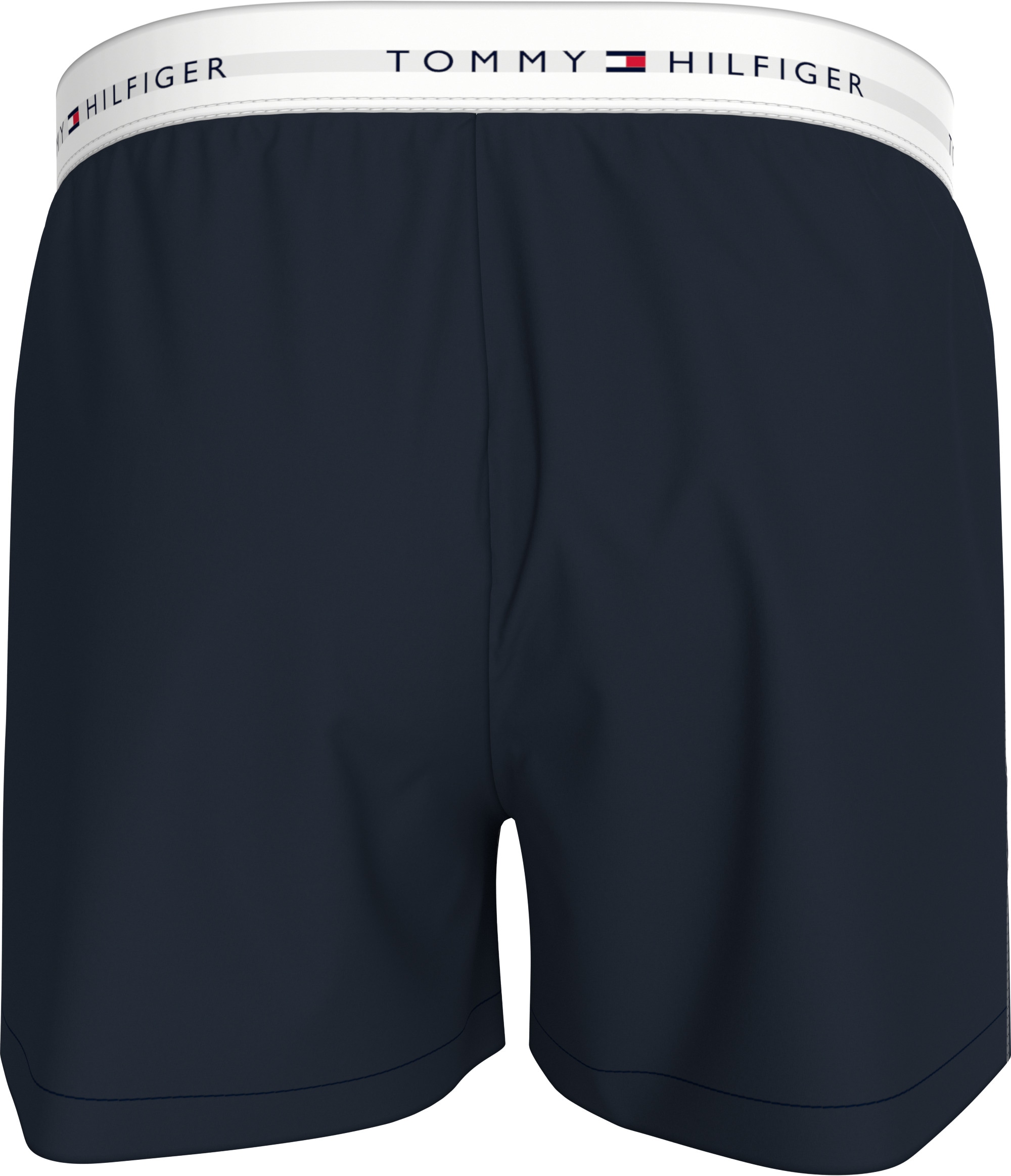 Tommy Hilfiger Underwear Webboxer »2P WOVEN BOXER«, (Packung, 2 St., 2er), mit Logobund