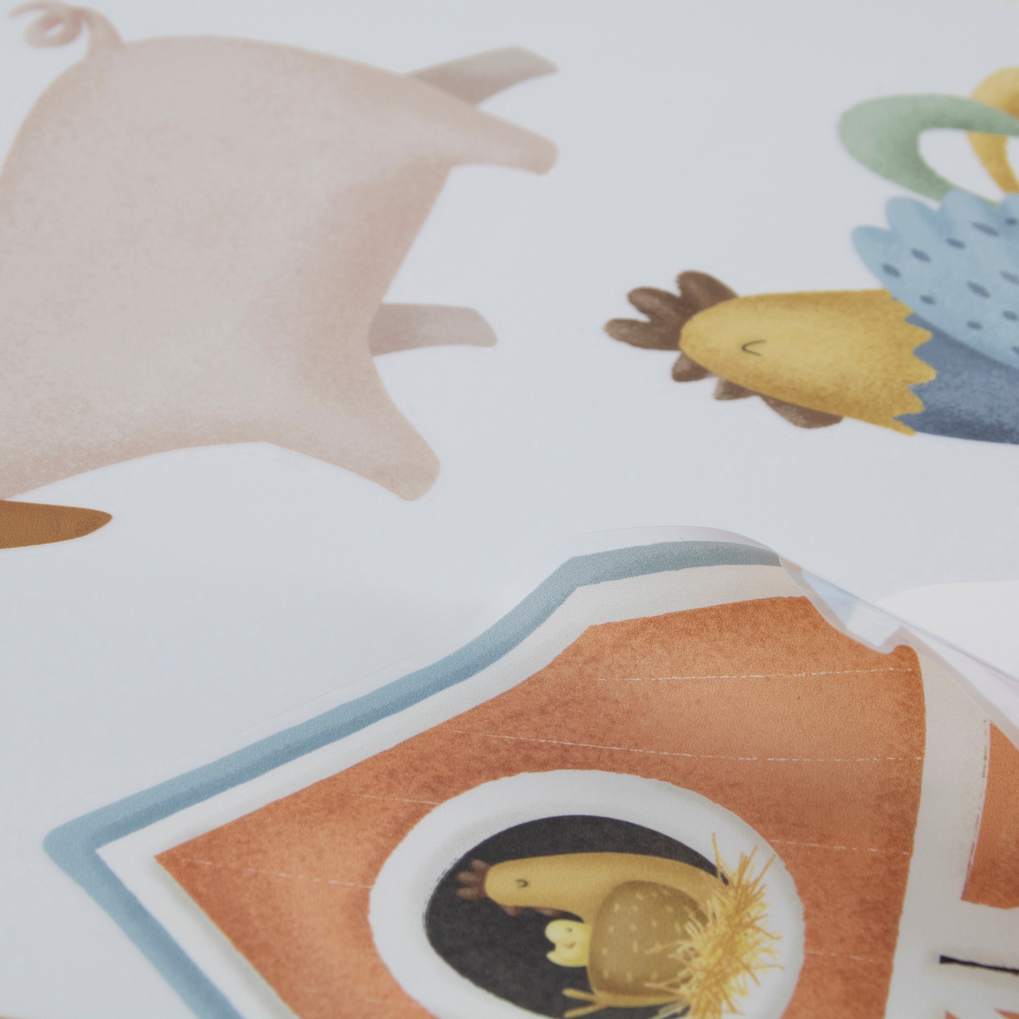 LITTLE DUTCH Wandsticker »Little Farm«, (Set), Little Dutch - Luxus-Wandaufkleber - Kleiner Bauernhof - 30x42cm