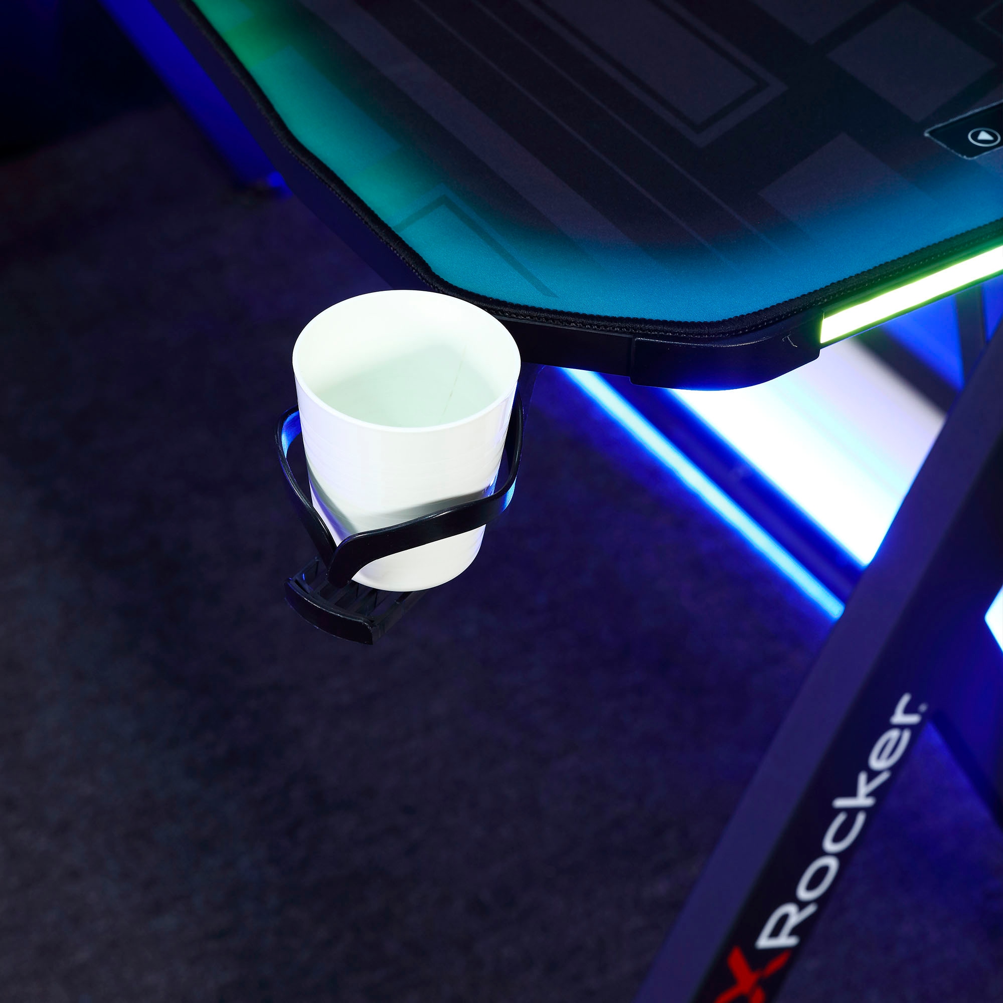 X Rocker Gamingtisch »Lumio RGB - Gaming Schreibtisch mit Beleuchtung & App-Steuerung«