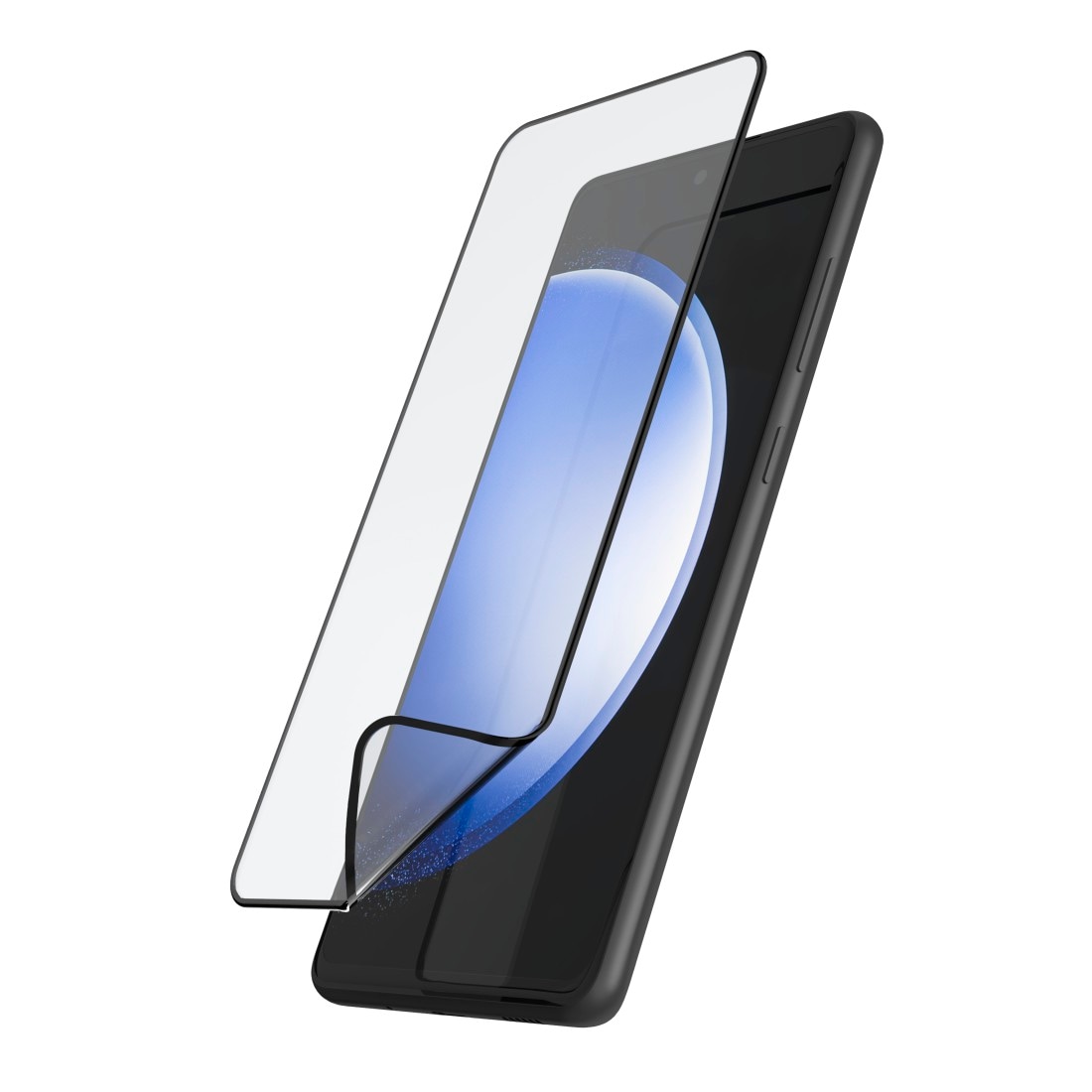 Hama Displayschutzglas »Displayschutz f. Samsung Galaxy S24 FE (Panzerfolie D3O, Montagehilfe)«
