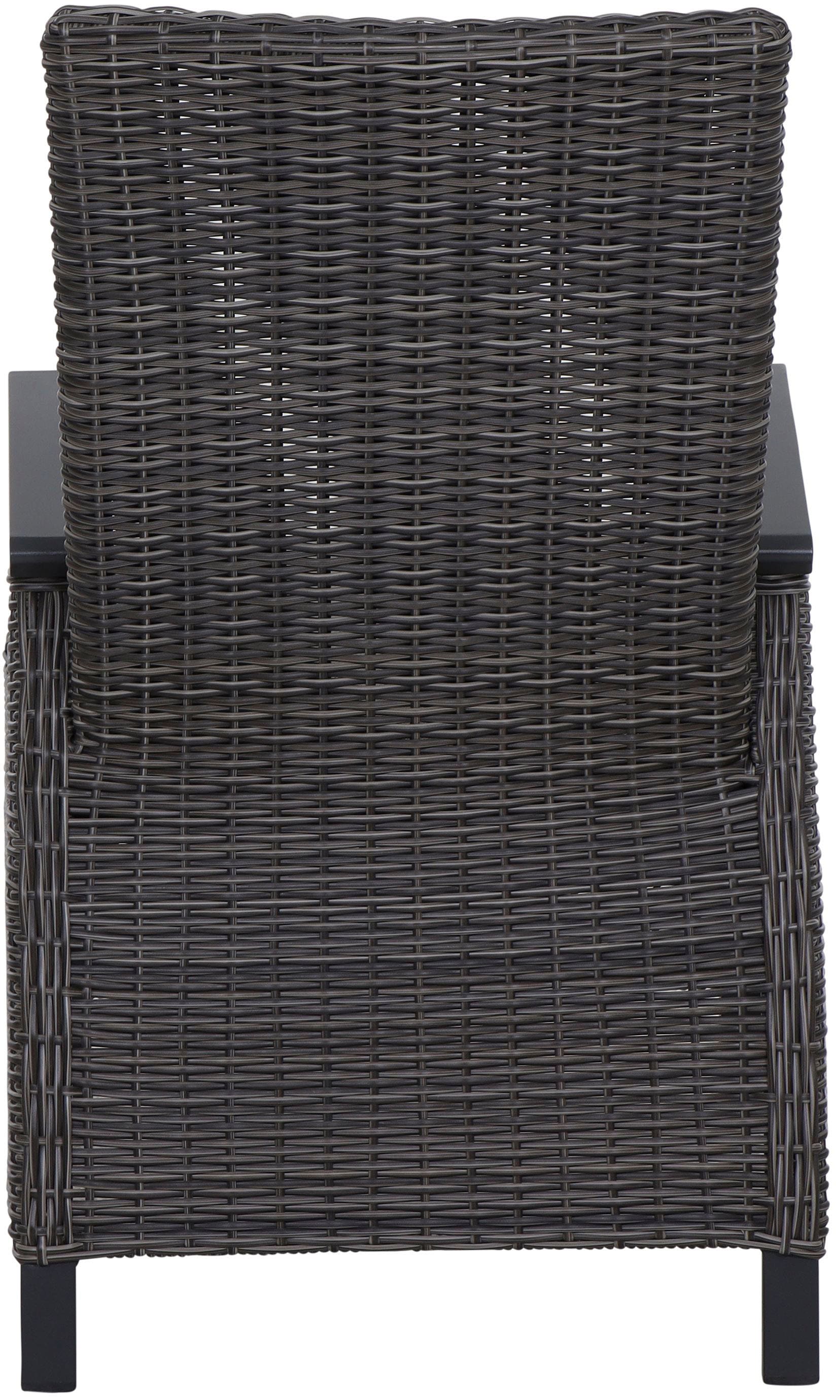 Siena Garden Garten-Essgruppe »Corido«, (Set, 13 tlg.), bestehend aus 6 Sesseln, 6 Kissen und 1 Tisch