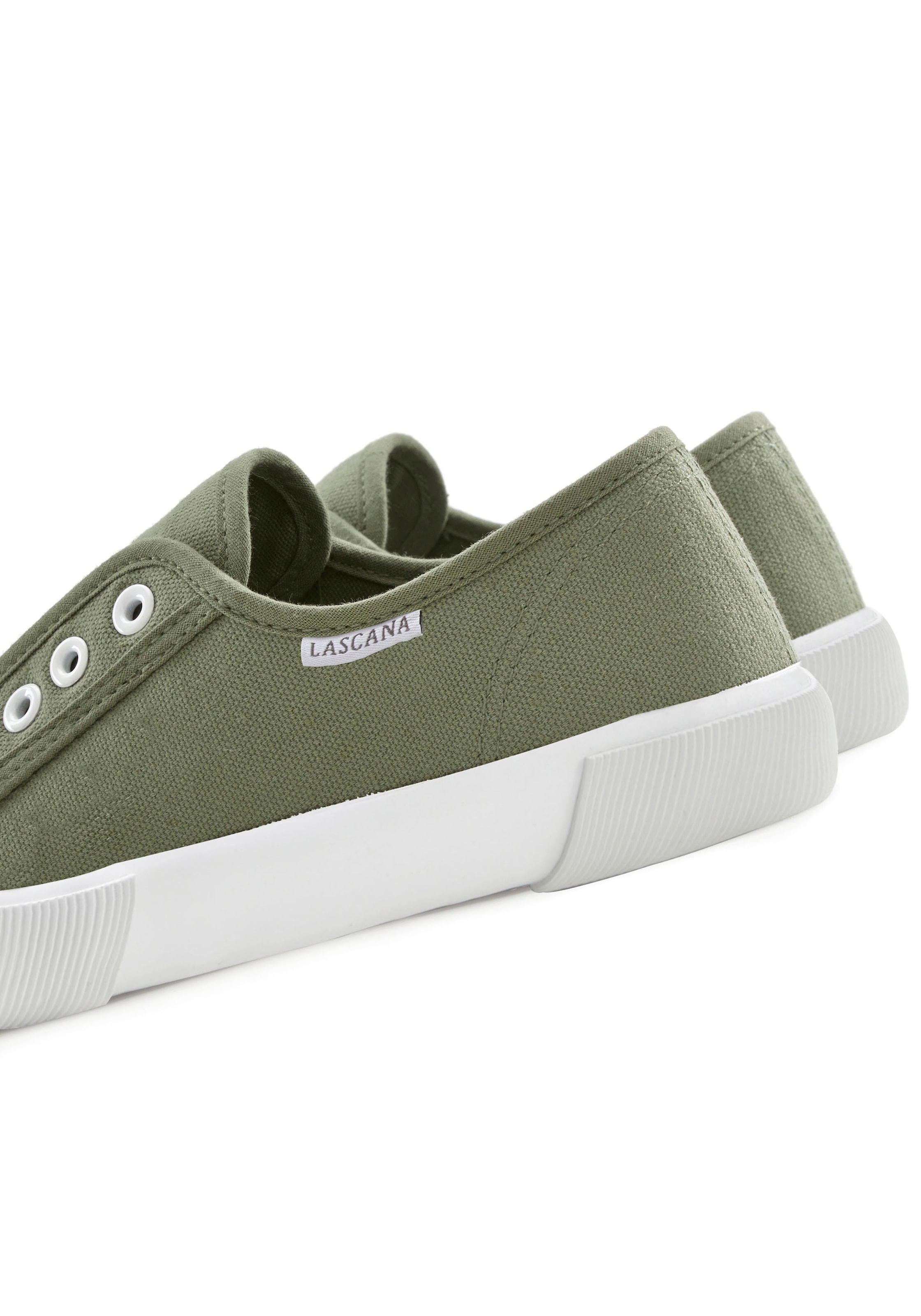 LASCANA Sneaker »Slip-On-Sneaker«, Slipper, Halbschuh, bequem zum Reinschlüpfen