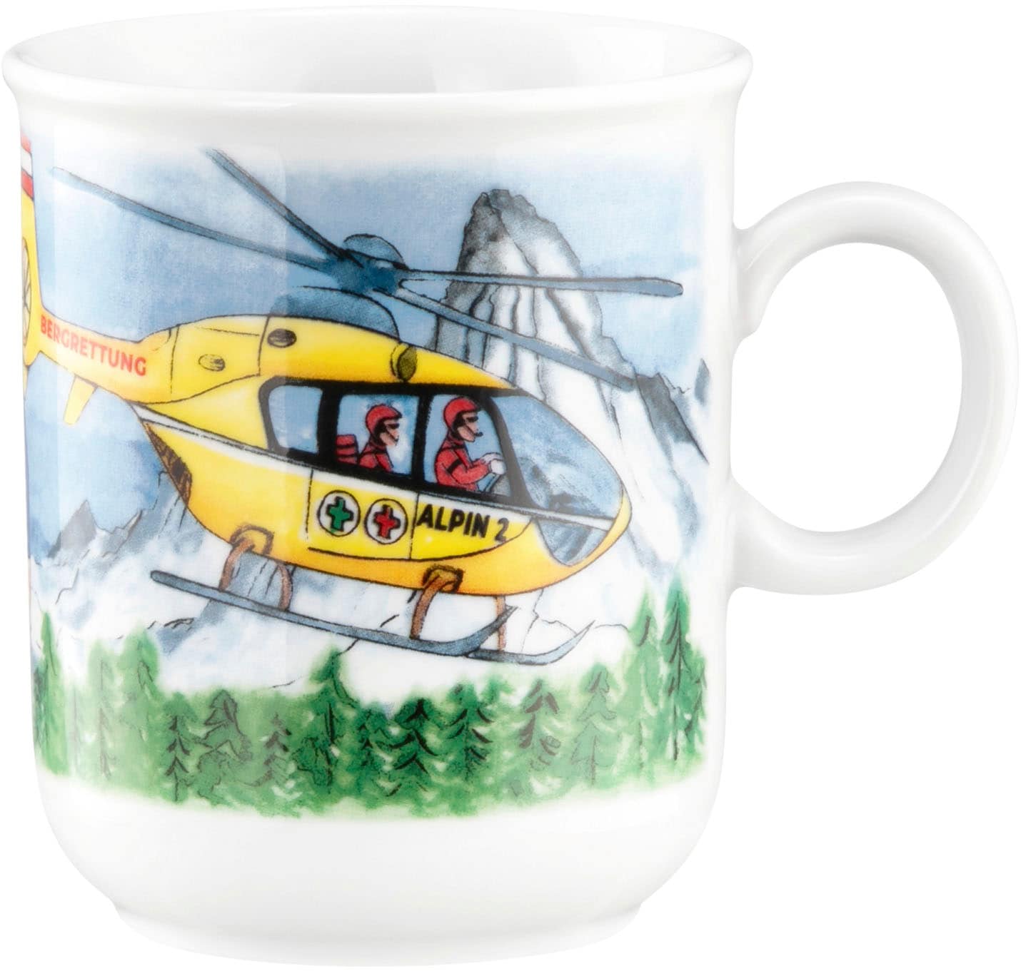 Seltmann Weiden Becher »Compact, Blaulicht«, (1 tlg.), Becher mit Henkel 0, günstig online kaufen