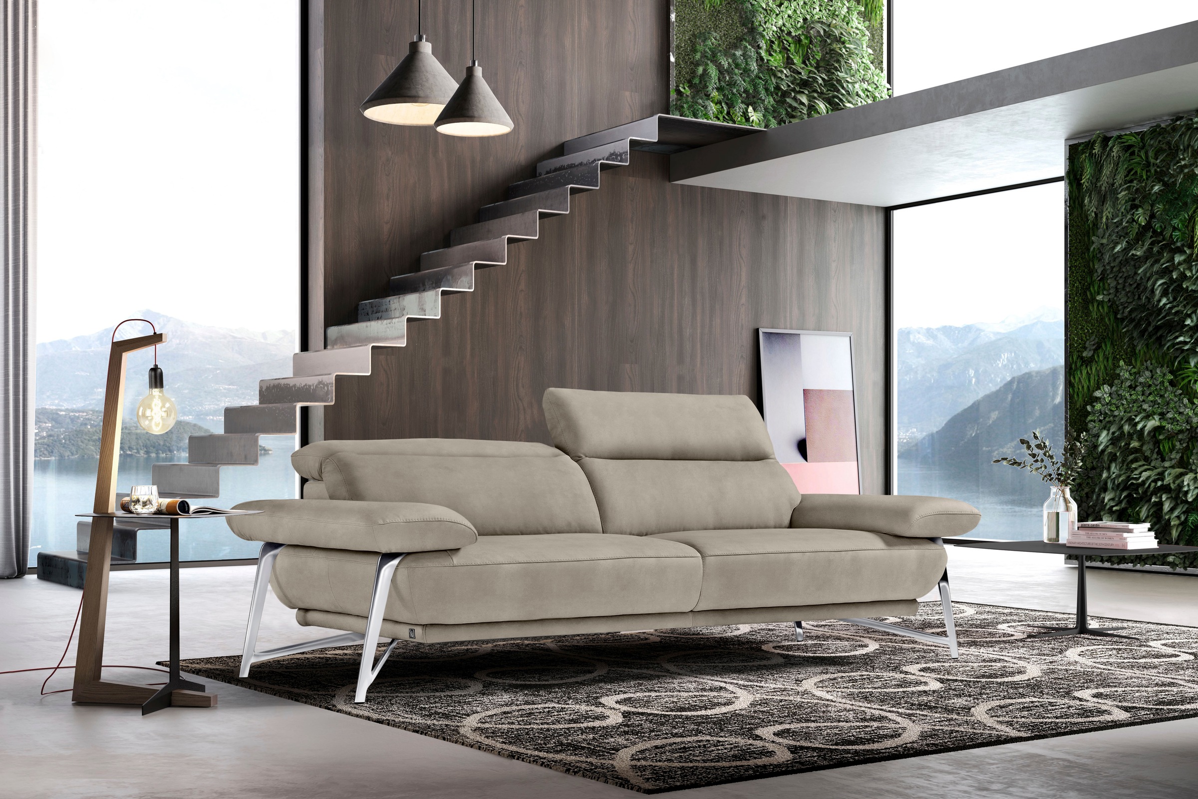 Egoitaliano 2,5-Sitzer »Anais, Designsofa mit erstklassigem Sitzkomfort, Fu günstig online kaufen