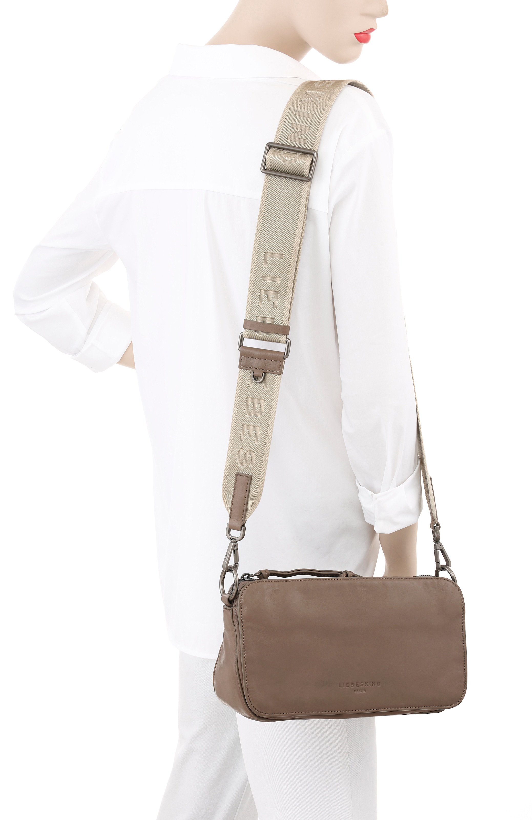 Liebeskind Berlin Umhängetasche »Crossbody CARRY OVER SHEEP NATURAL«